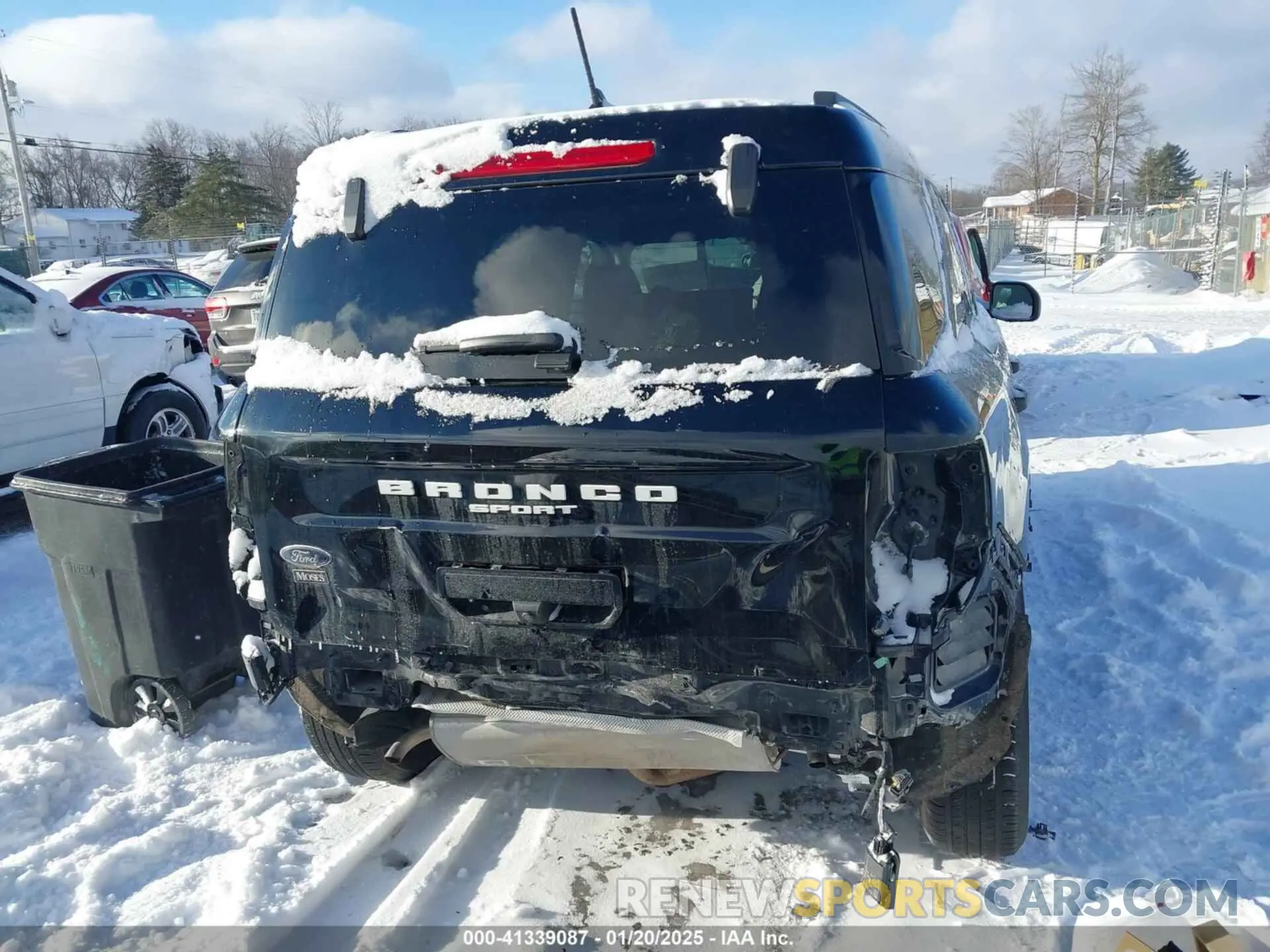 17 fotografías del automóvil dañado 3FMCR9B69PRD67249 FORD BRONCO SPORT 2023