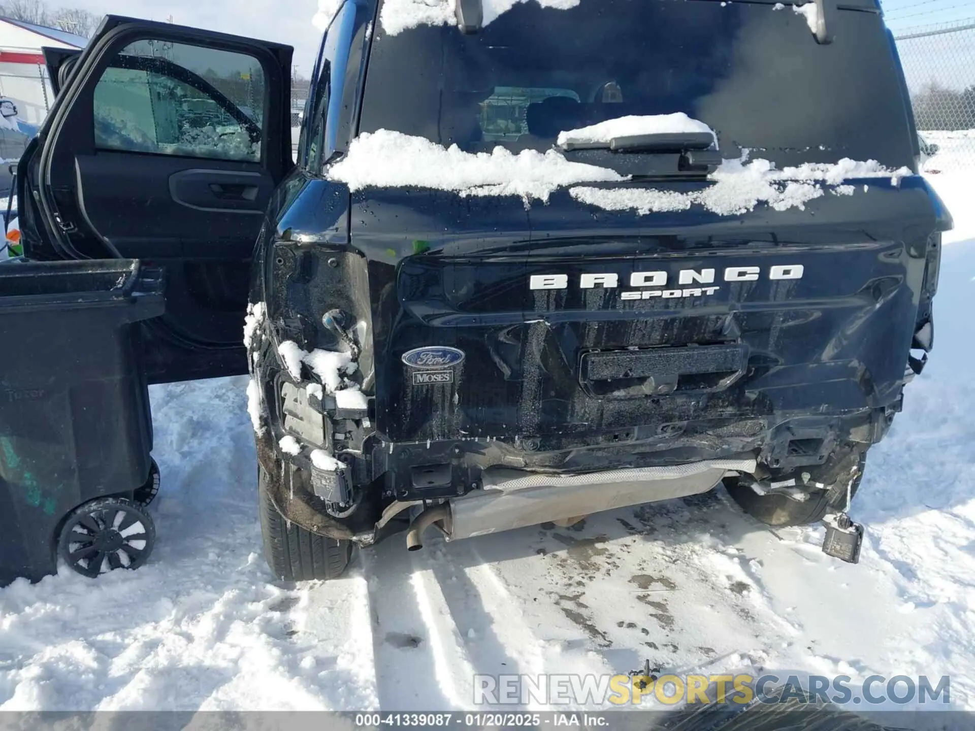 6 fotografías del automóvil dañado 3FMCR9B69PRD67249 FORD BRONCO SPORT 2023