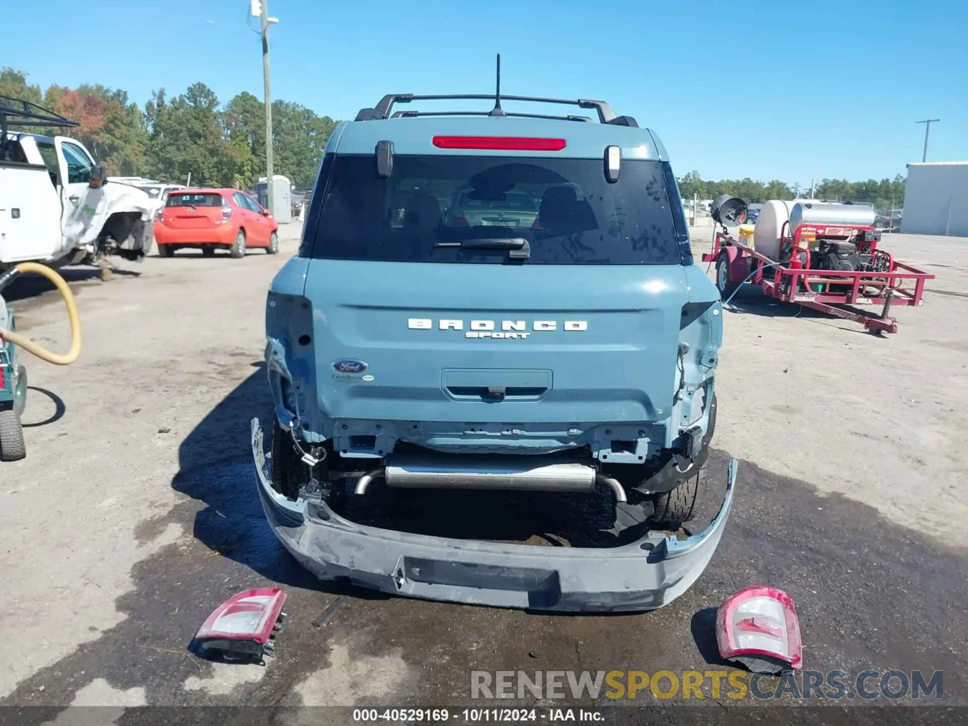 17 fotografías del automóvil dañado 3FMCR9B69PRE01125 FORD BRONCO SPORT 2023