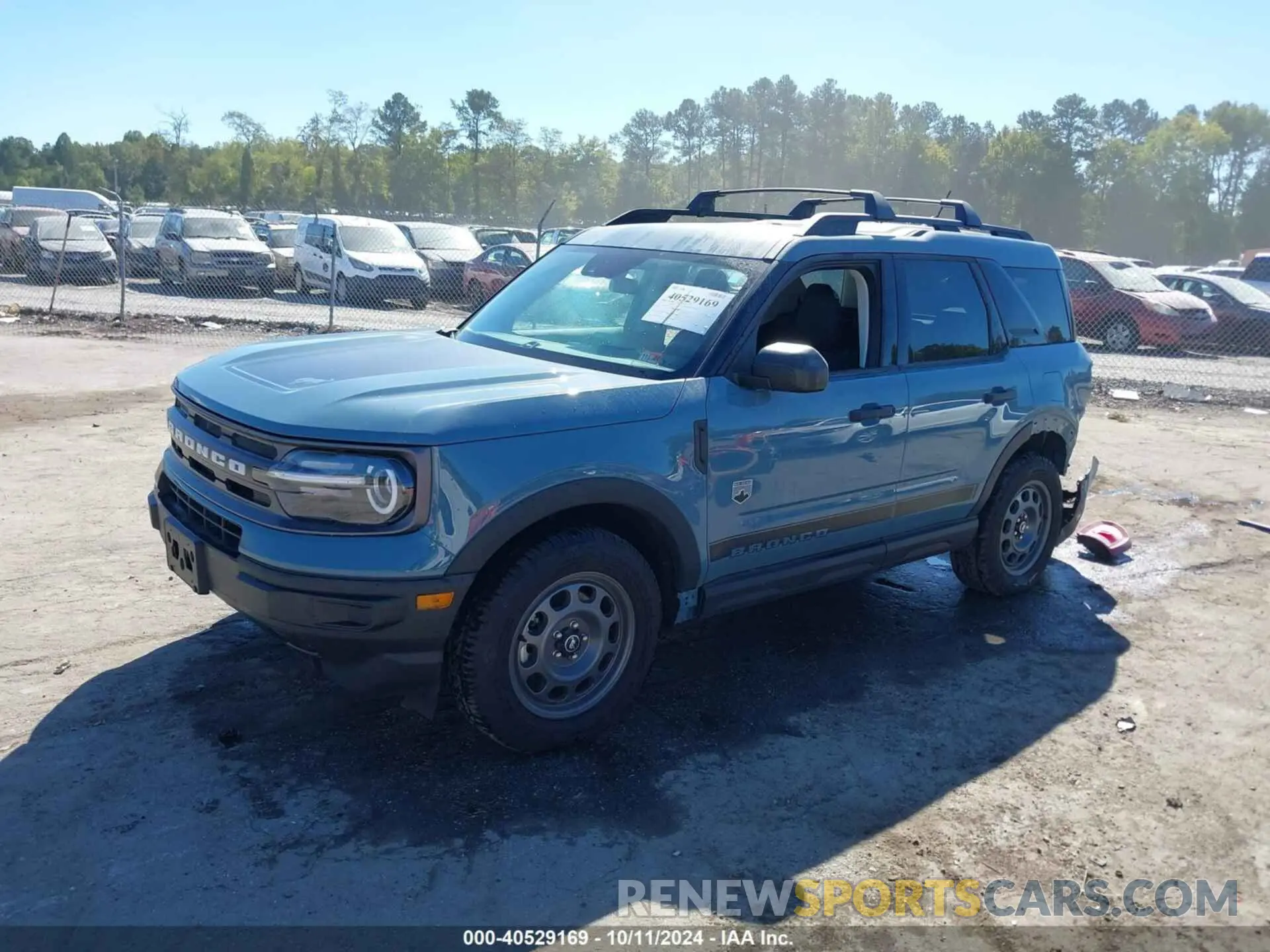 2 fotografías del automóvil dañado 3FMCR9B69PRE01125 FORD BRONCO SPORT 2023