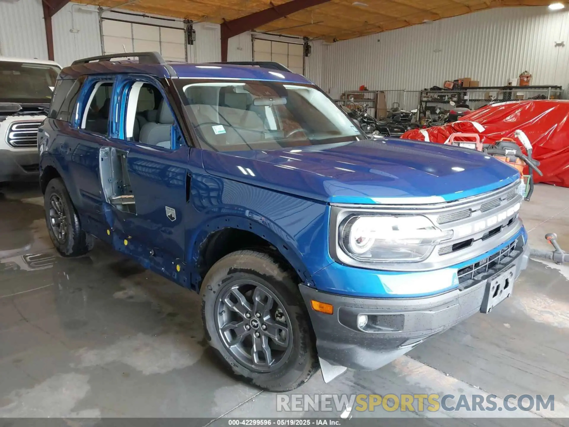 1 fotografías del automóvil dañado 3FMCR9B6XPRD01504 FORD BRONCO SPORT 2023