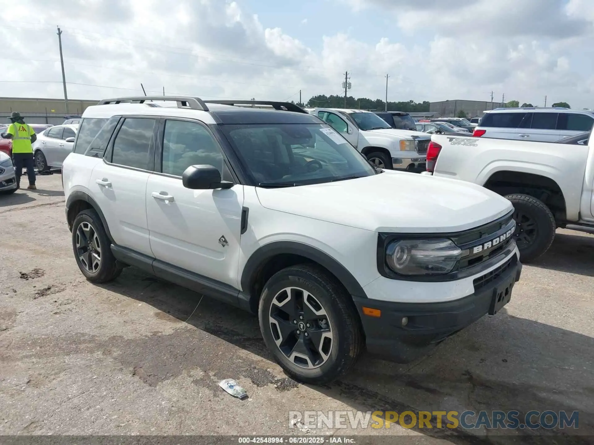 1 fotografías del automóvil dañado 3FMCR9C60PRE36392 FORD BRONCO SPORT 2023
