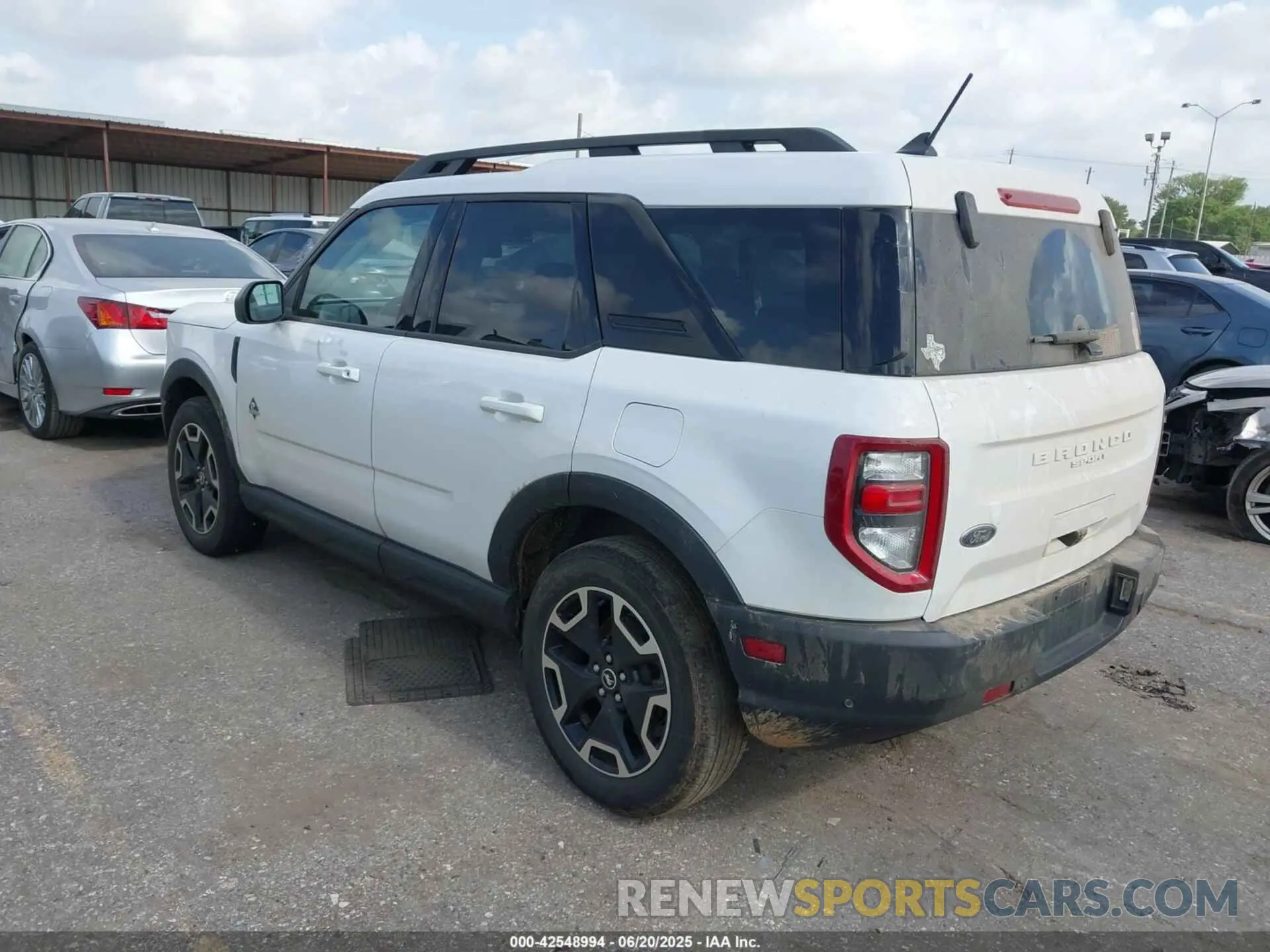 3 fotografías del automóvil dañado 3FMCR9C60PRE36392 FORD BRONCO SPORT 2023