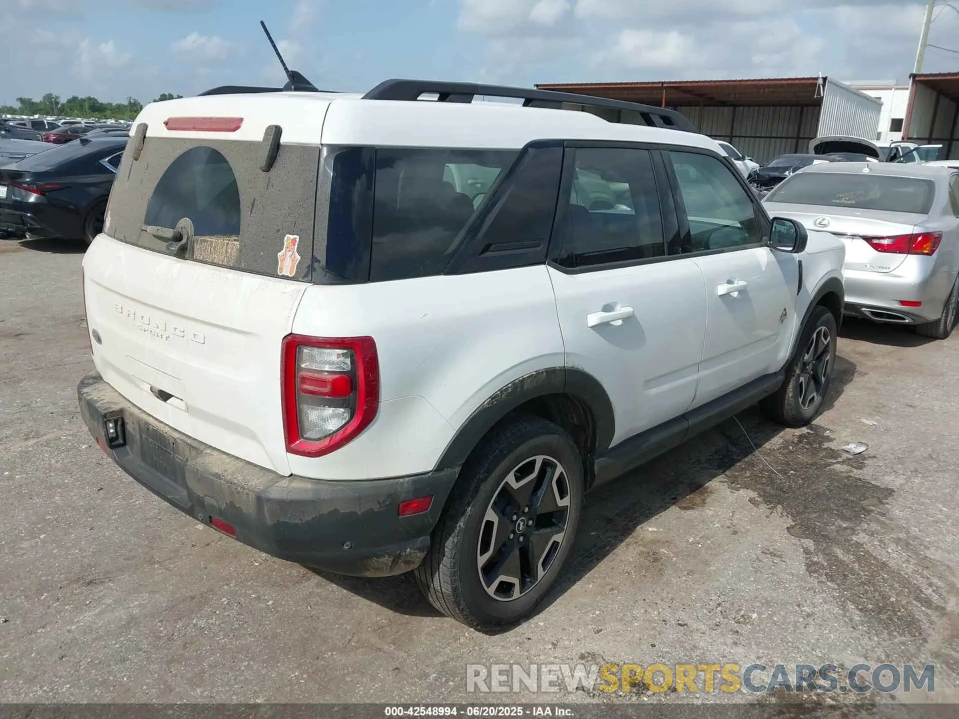 4 fotografías del automóvil dañado 3FMCR9C60PRE36392 FORD BRONCO SPORT 2023