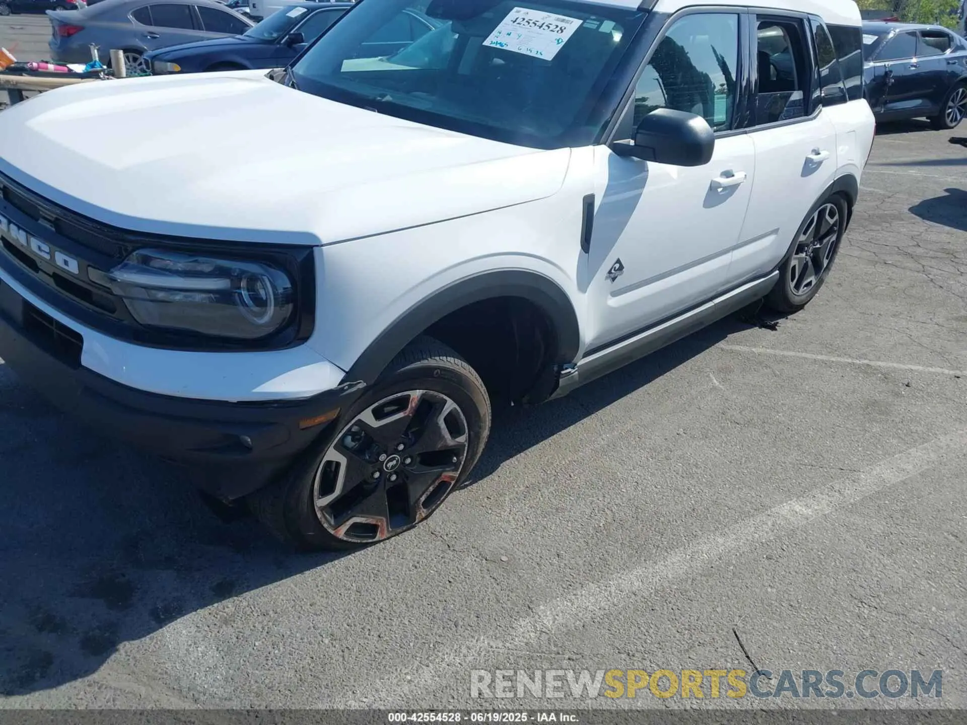 6 fotografías del automóvil dañado 3FMCR9C62PRE06777 FORD BRONCO SPORT 2023