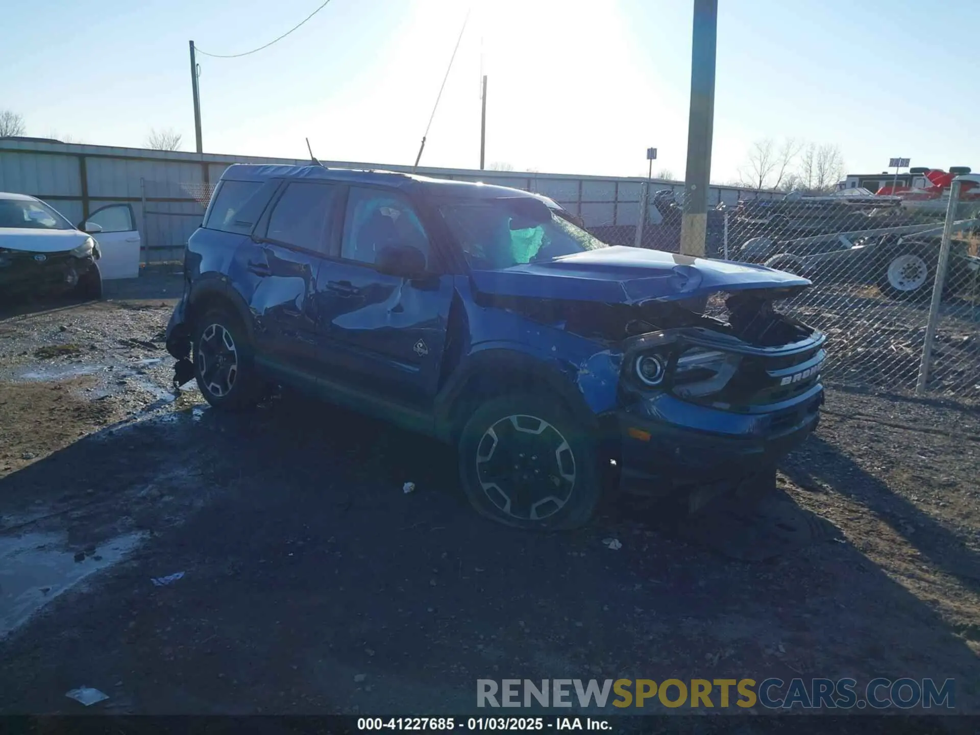 1 fotografías del automóvil dañado 3FMCR9C64PRD66766 FORD BRONCO SPORT 2023