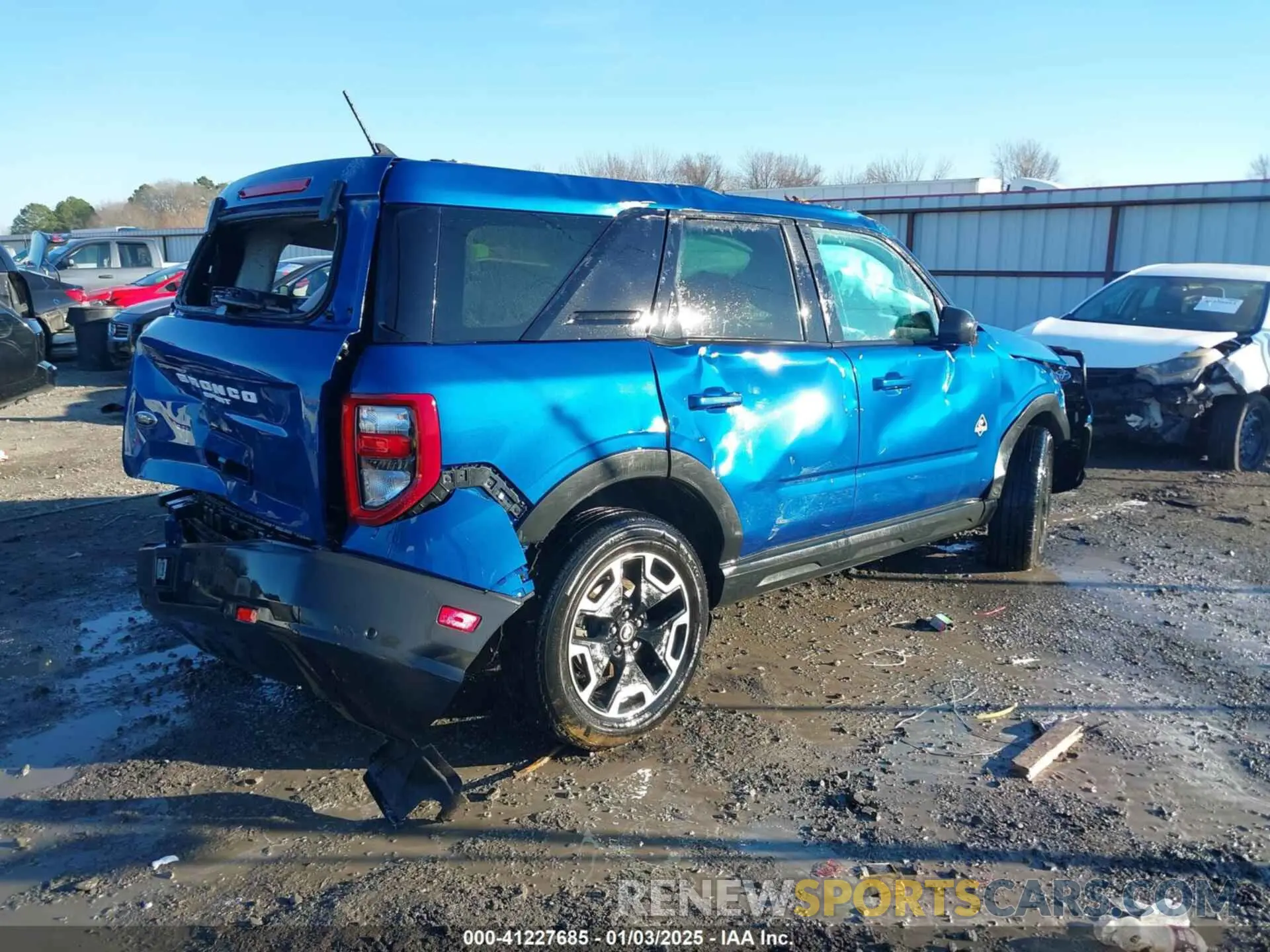 4 fotografías del automóvil dañado 3FMCR9C64PRD66766 FORD BRONCO SPORT 2023