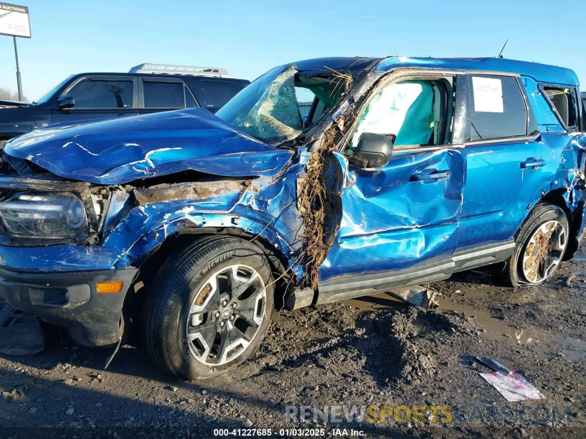 6 fotografías del automóvil dañado 3FMCR9C64PRD66766 FORD BRONCO SPORT 2023