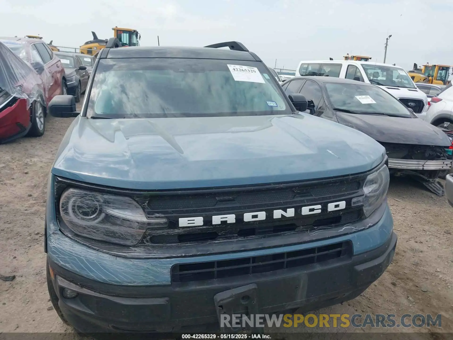 12 fotografías del automóvil dañado 3FMCR9C64PRD68016 FORD BRONCO SPORT 2023