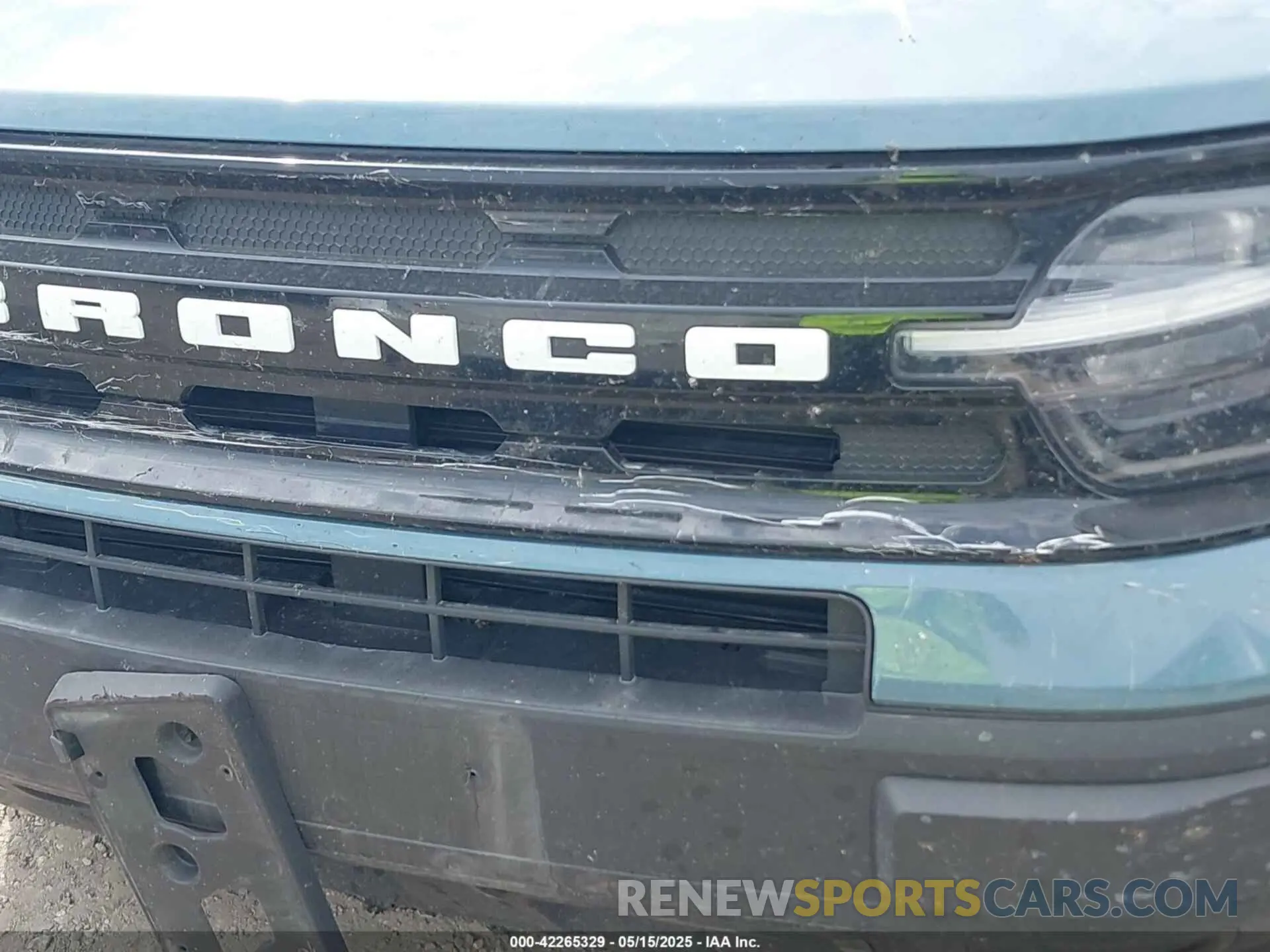 6 fotografías del automóvil dañado 3FMCR9C64PRD68016 FORD BRONCO SPORT 2023