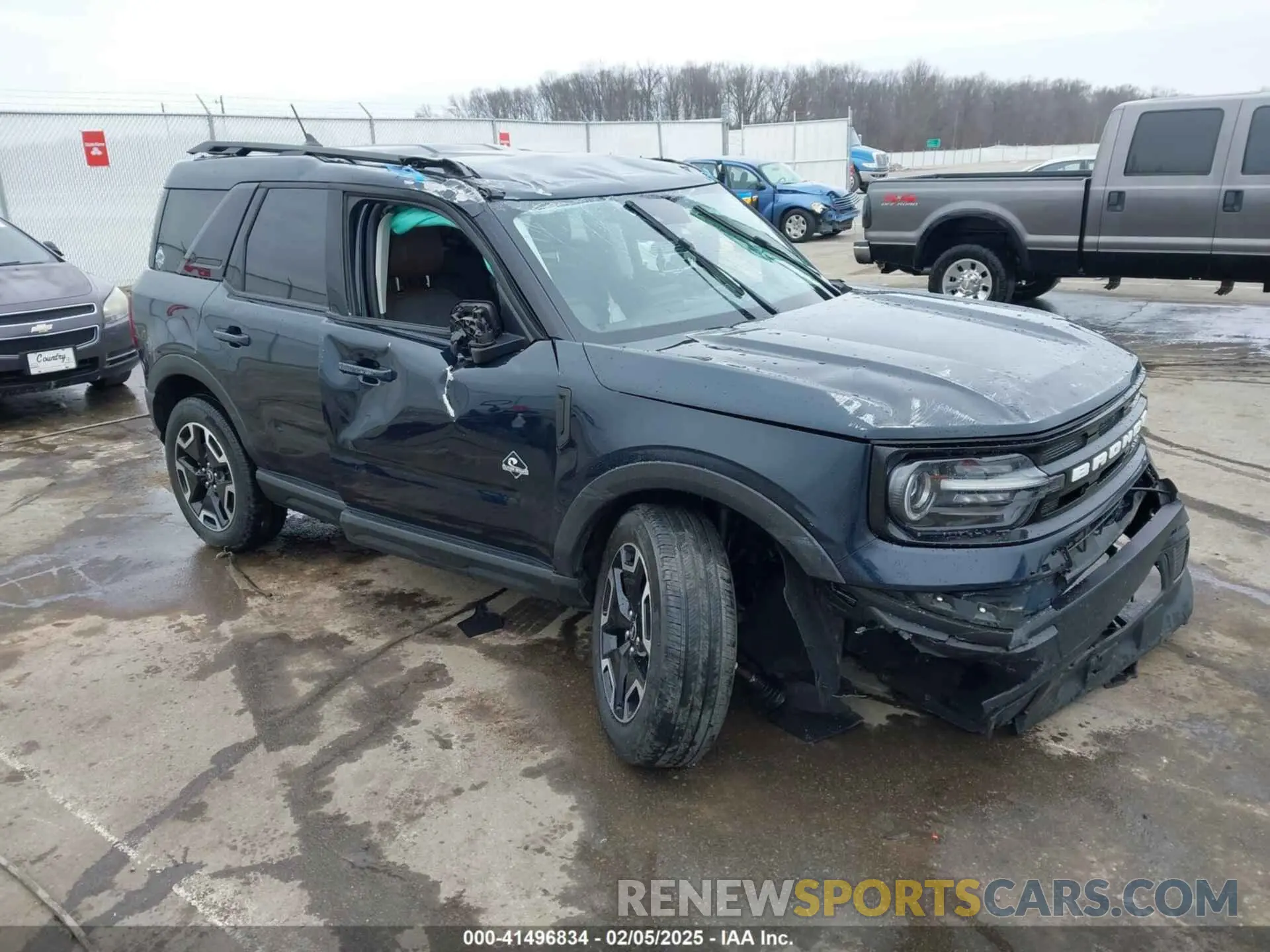 1 fotografías del automóvil dañado 3FMCR9C64PRD87780 FORD BRONCO SPORT 2023