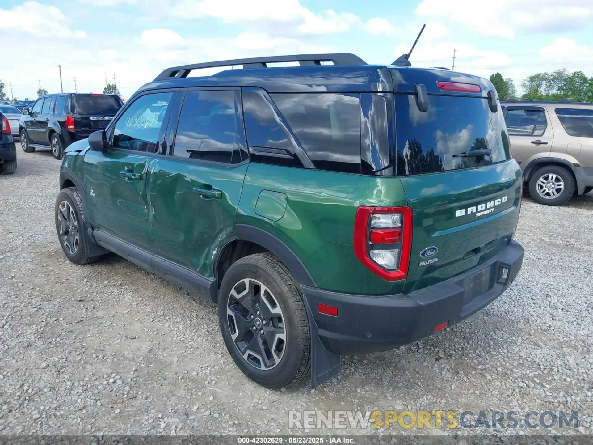 3 fotografías del automóvil dañado 3FMCR9C65PRE21130 FORD BRONCO SPORT 2023