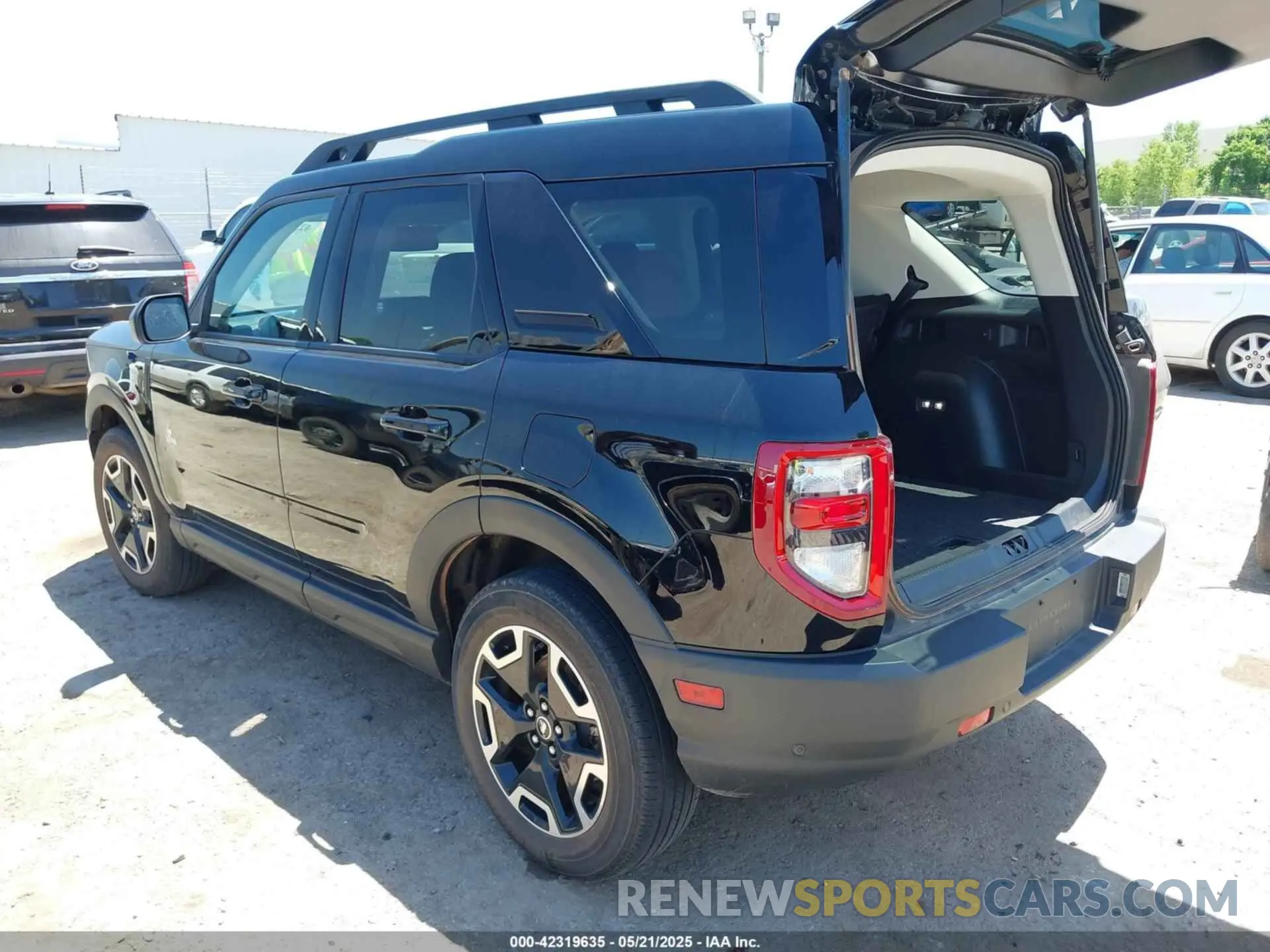 3 fotografías del automóvil dañado 3FMCR9C67PRE13479 FORD BRONCO SPORT 2023