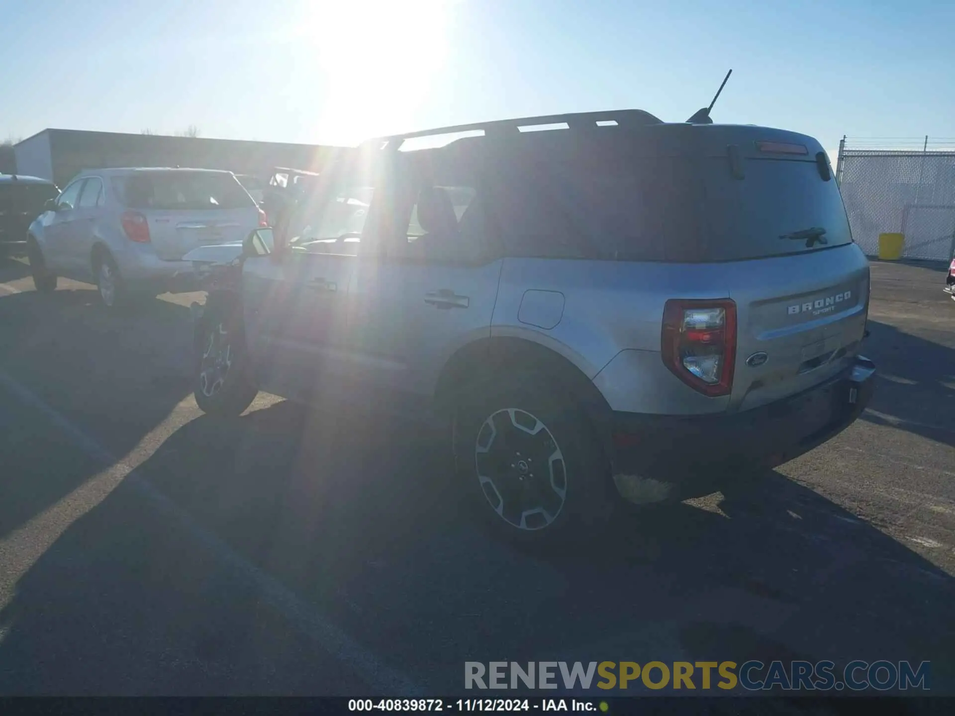 3 fotografías del automóvil dañado 3FMCR9C68PRE09389 FORD BRONCO SPORT 2023