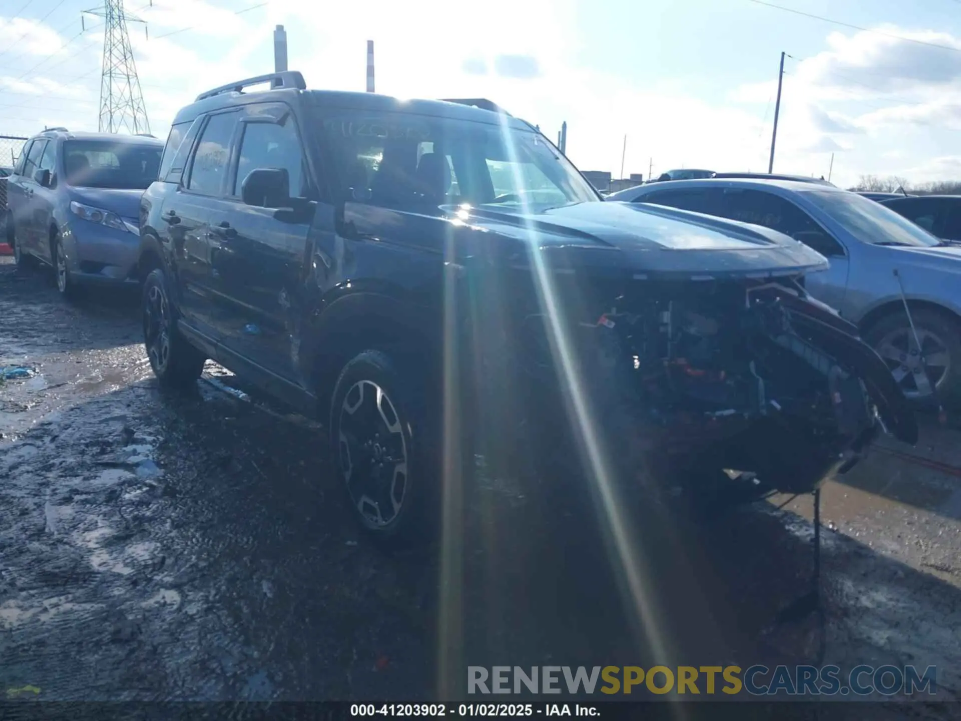 1 fotografías del automóvil dañado 3FMCR9C68PRE36320 FORD BRONCO SPORT 2023