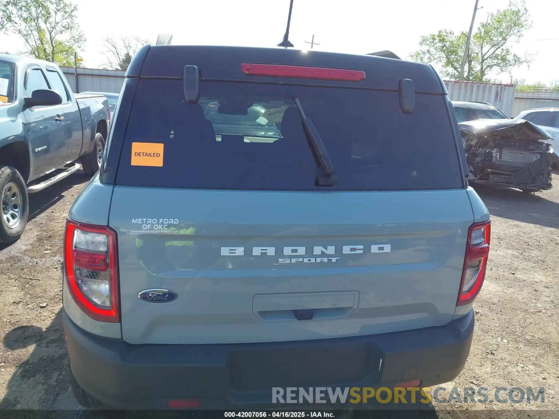17 fotografías del automóvil dañado 3FMCR9C6XPRD60485 FORD BRONCO SPORT 2023