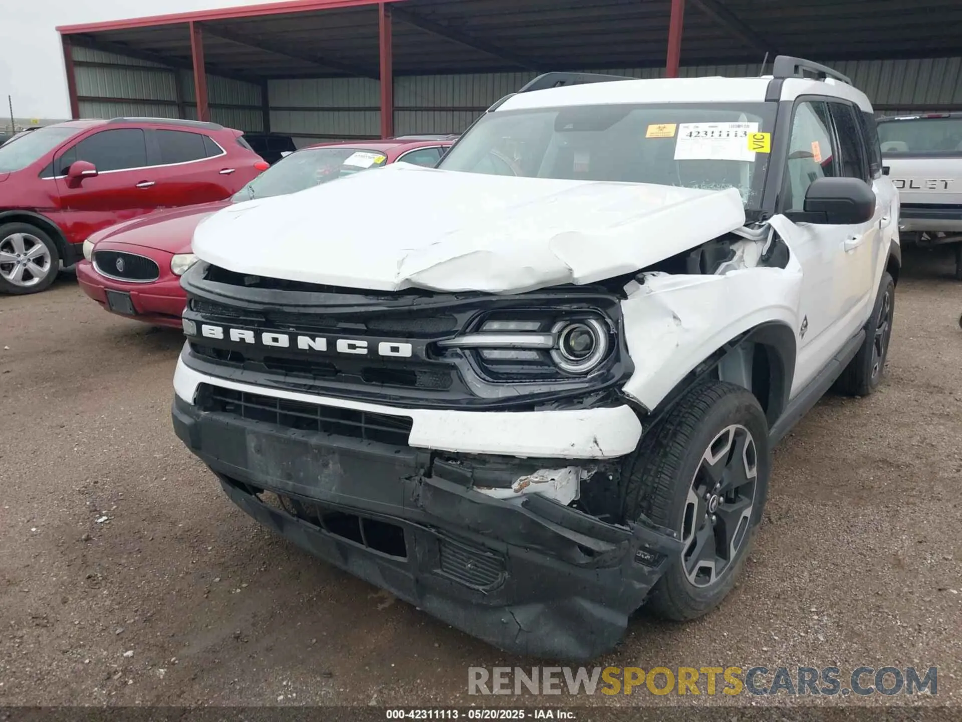 6 fotografías del automóvil dañado 3FMCR9C6XPRE28168 FORD BRONCO SPORT 2023