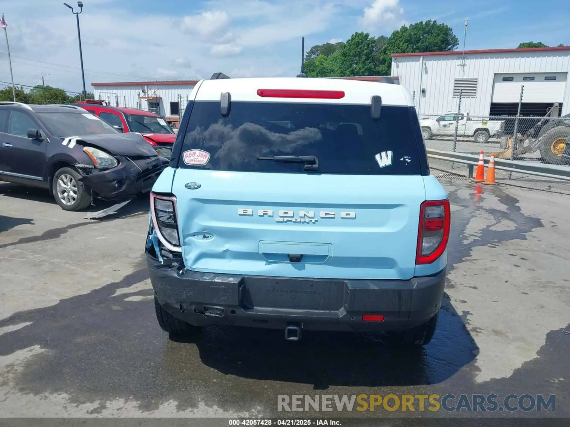 16 fotografías del automóvil dañado 3FMCR9G63PRE21640 FORD BRONCO SPORT 2023