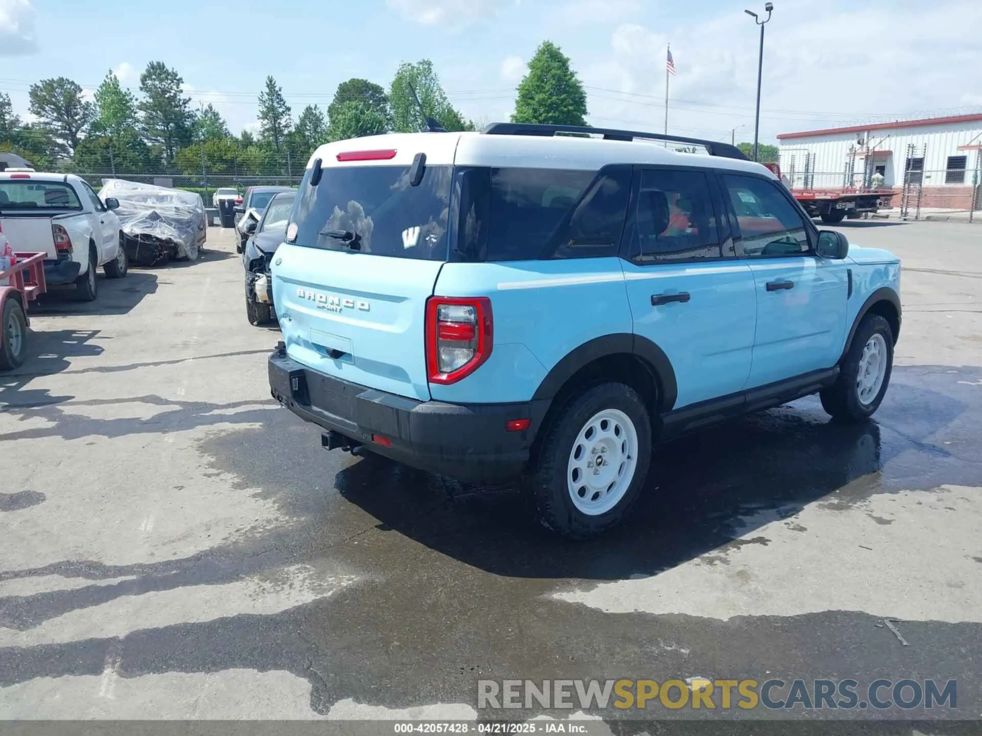 4 fotografías del automóvil dañado 3FMCR9G63PRE21640 FORD BRONCO SPORT 2023