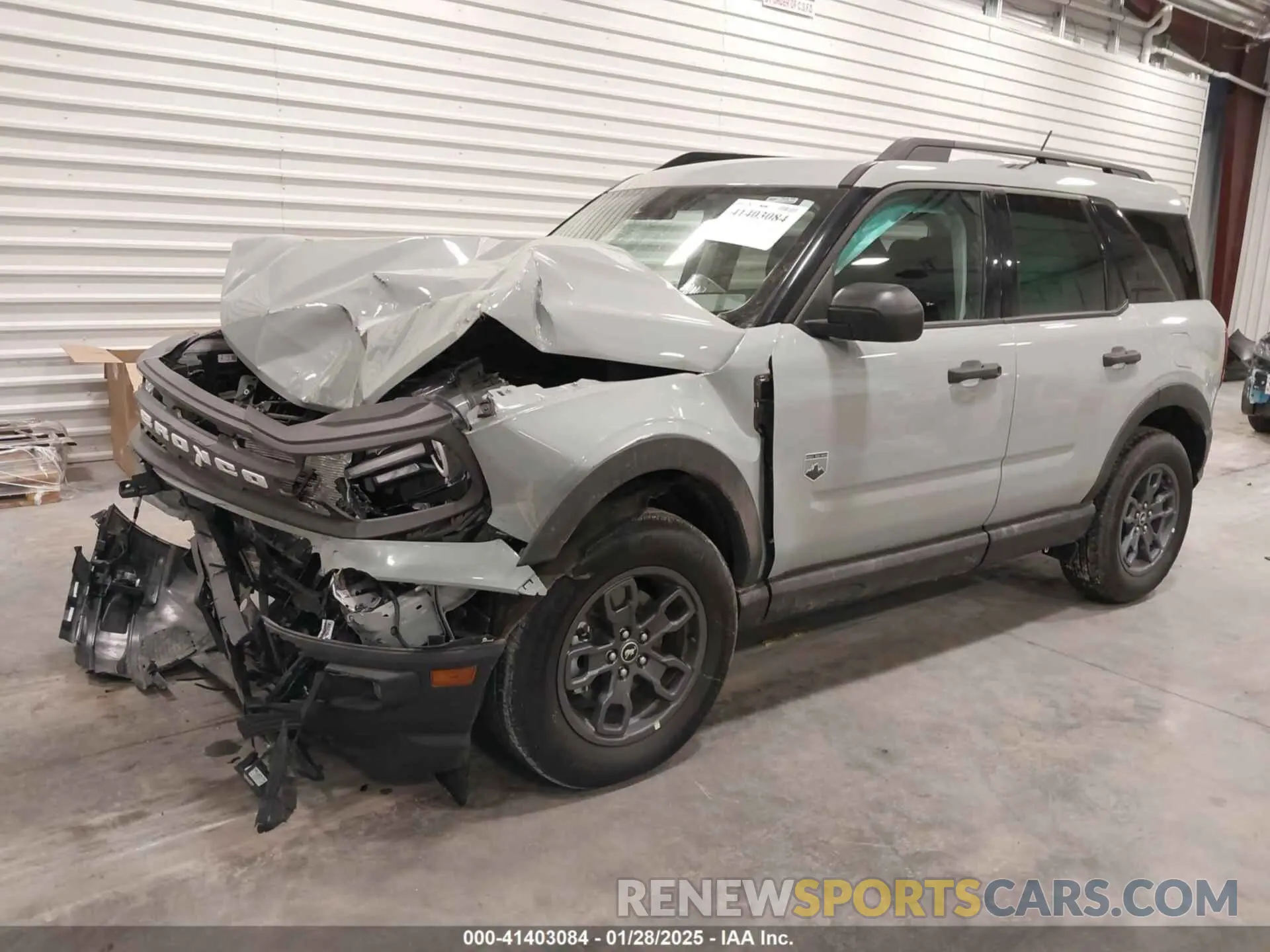 2 fotografías del automóvil dañado 3FMCR9B60RRE44352 FORD BRONCO SPORT 2024