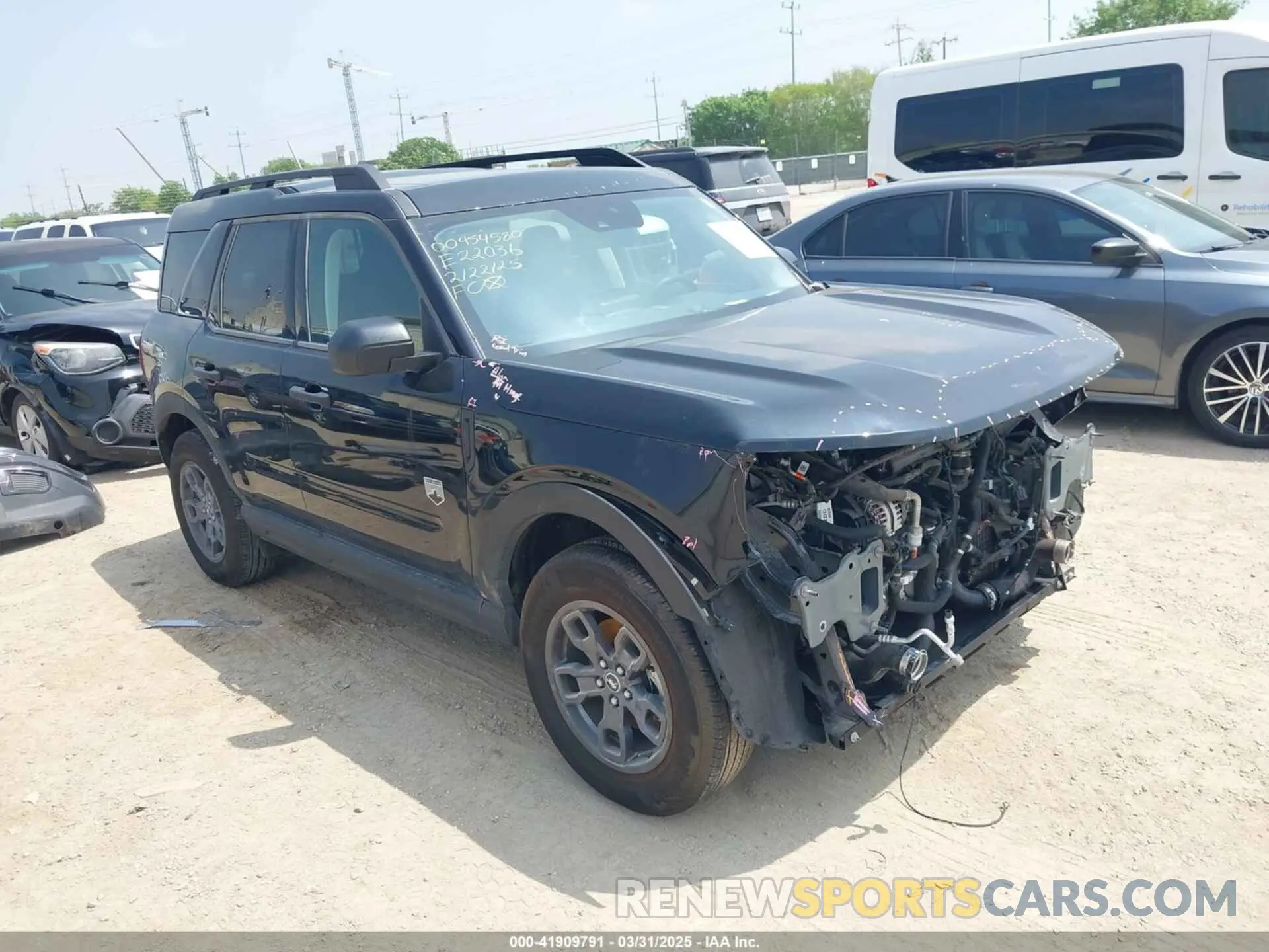 1 fotografías del automóvil dañado 3FMCR9B61RRE22036 FORD BRONCO SPORT 2024