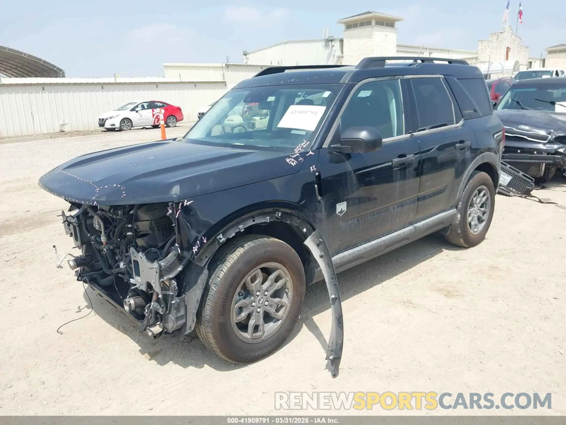 2 fotografías del automóvil dañado 3FMCR9B61RRE22036 FORD BRONCO SPORT 2024