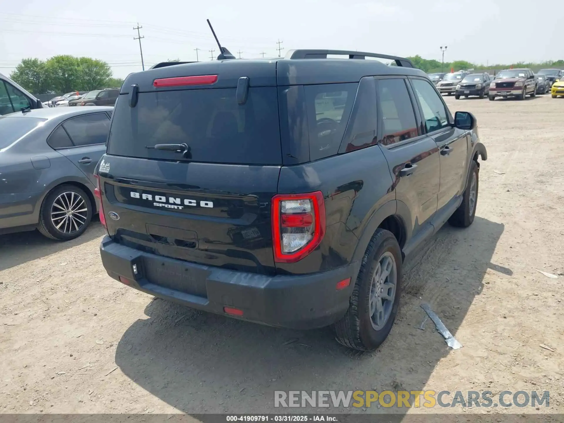 4 fotografías del automóvil dañado 3FMCR9B61RRE22036 FORD BRONCO SPORT 2024