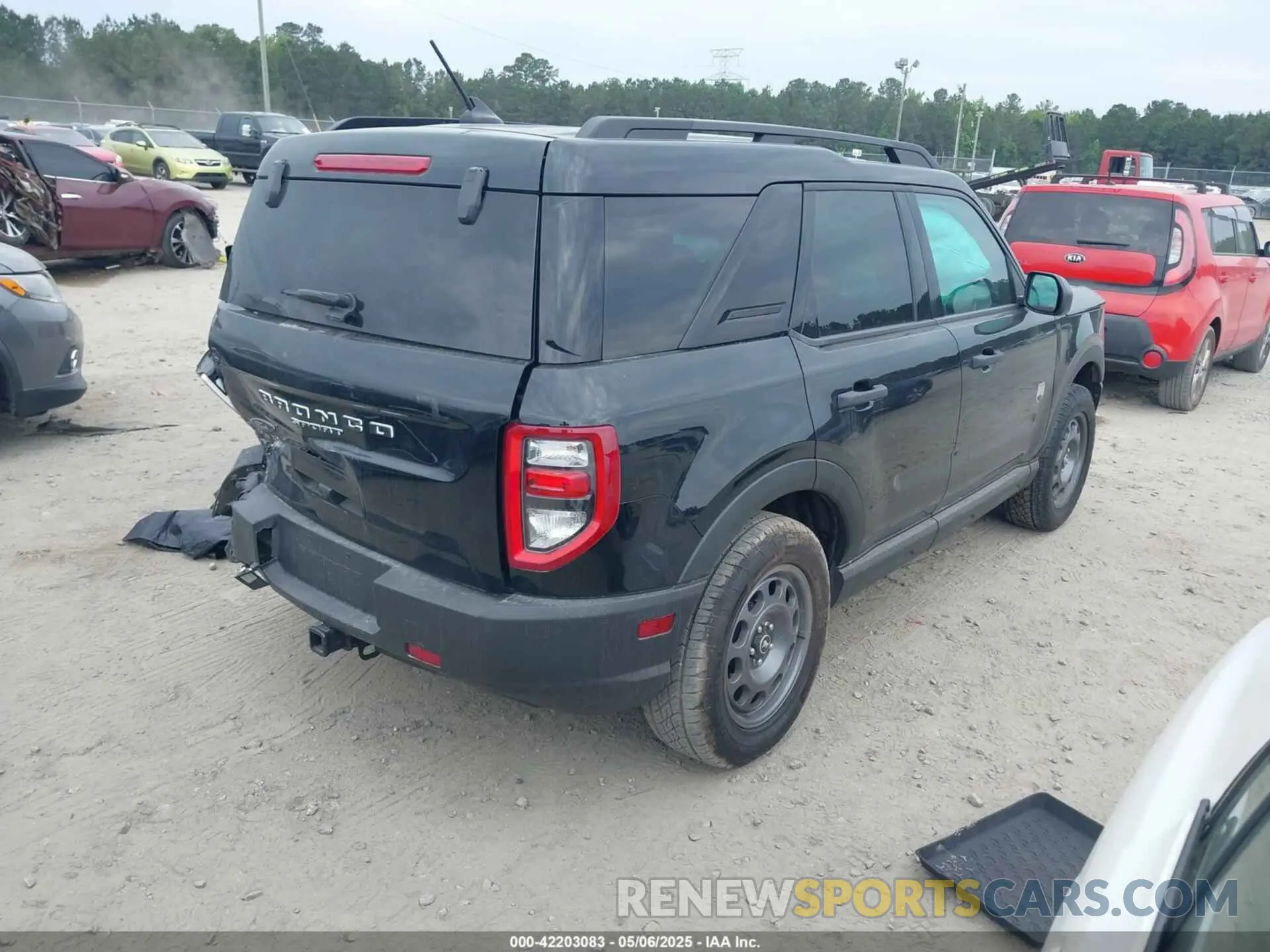 4 fotografías del automóvil dañado 3FMCR9B61RRE50662 FORD BRONCO SPORT 2024