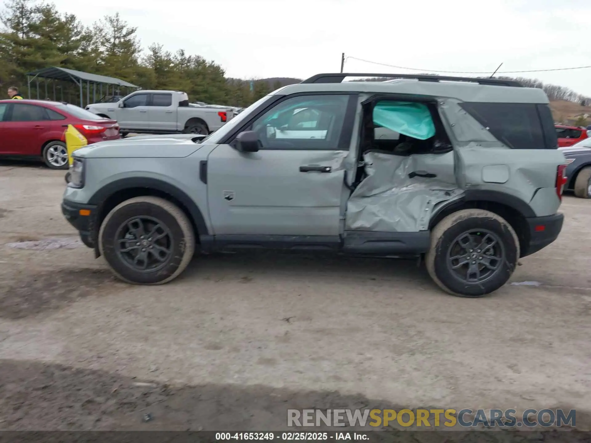 14 fotografías del automóvil dañado 3FMCR9B61RRF08432 FORD BRONCO SPORT 2024