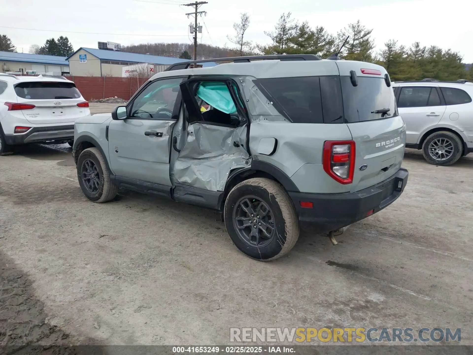 3 fotografías del automóvil dañado 3FMCR9B61RRF08432 FORD BRONCO SPORT 2024