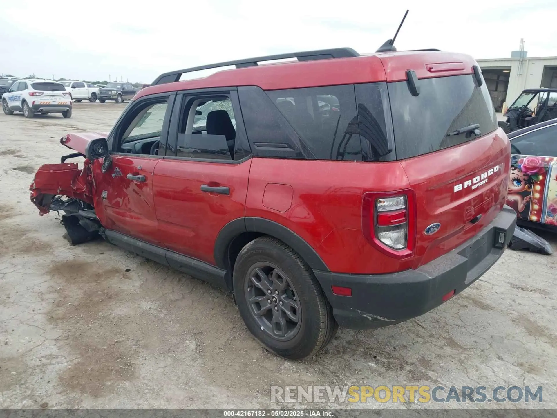 3 fotografías del automóvil dañado 3FMCR9B62RRE07027 FORD BRONCO SPORT 2024