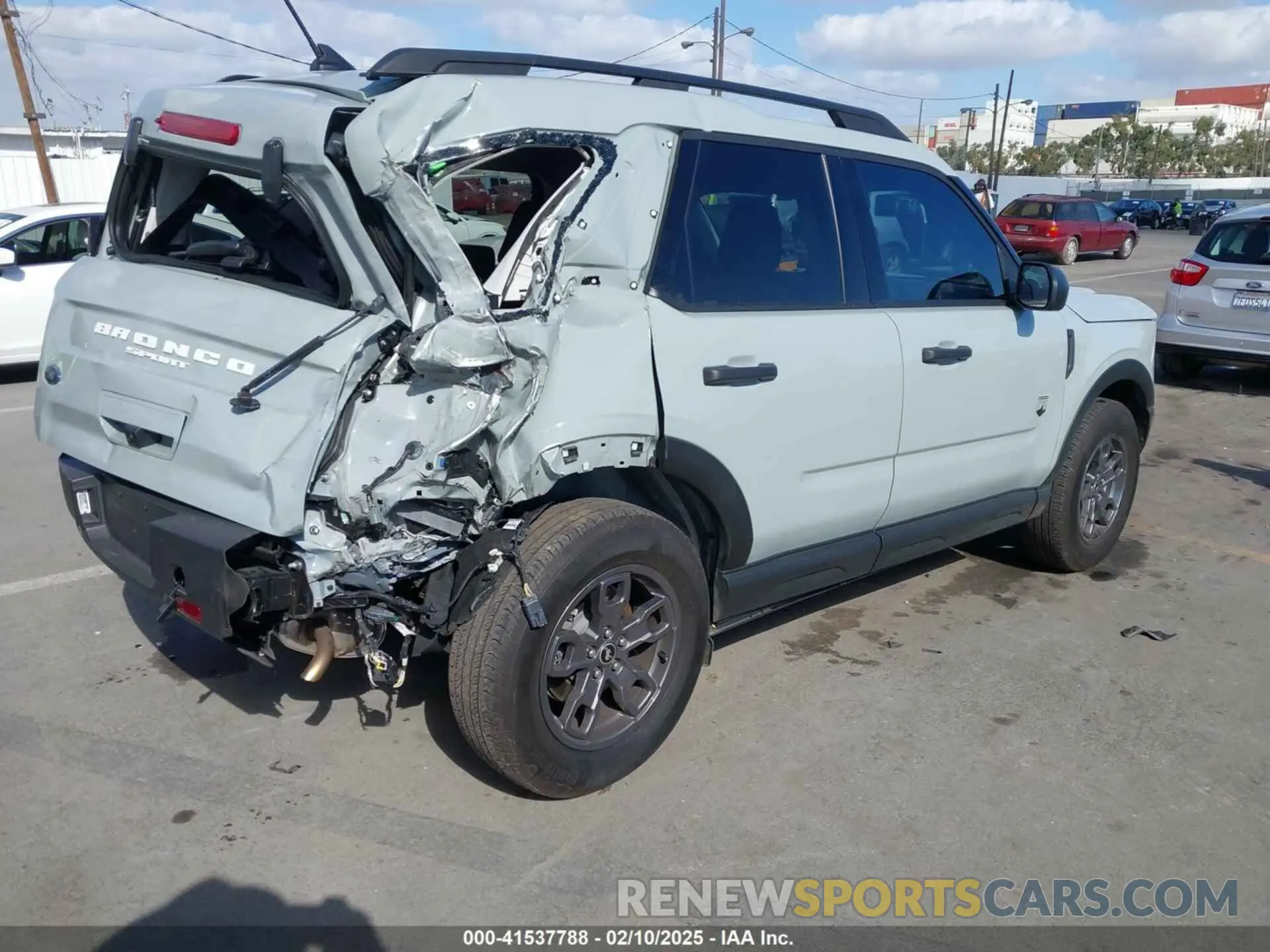 4 fotografías del automóvil dañado 3FMCR9B63RRE95974 FORD BRONCO SPORT 2024