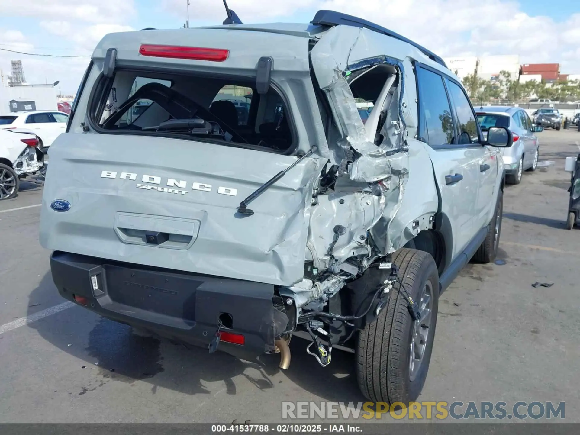 6 fotografías del automóvil dañado 3FMCR9B63RRE95974 FORD BRONCO SPORT 2024