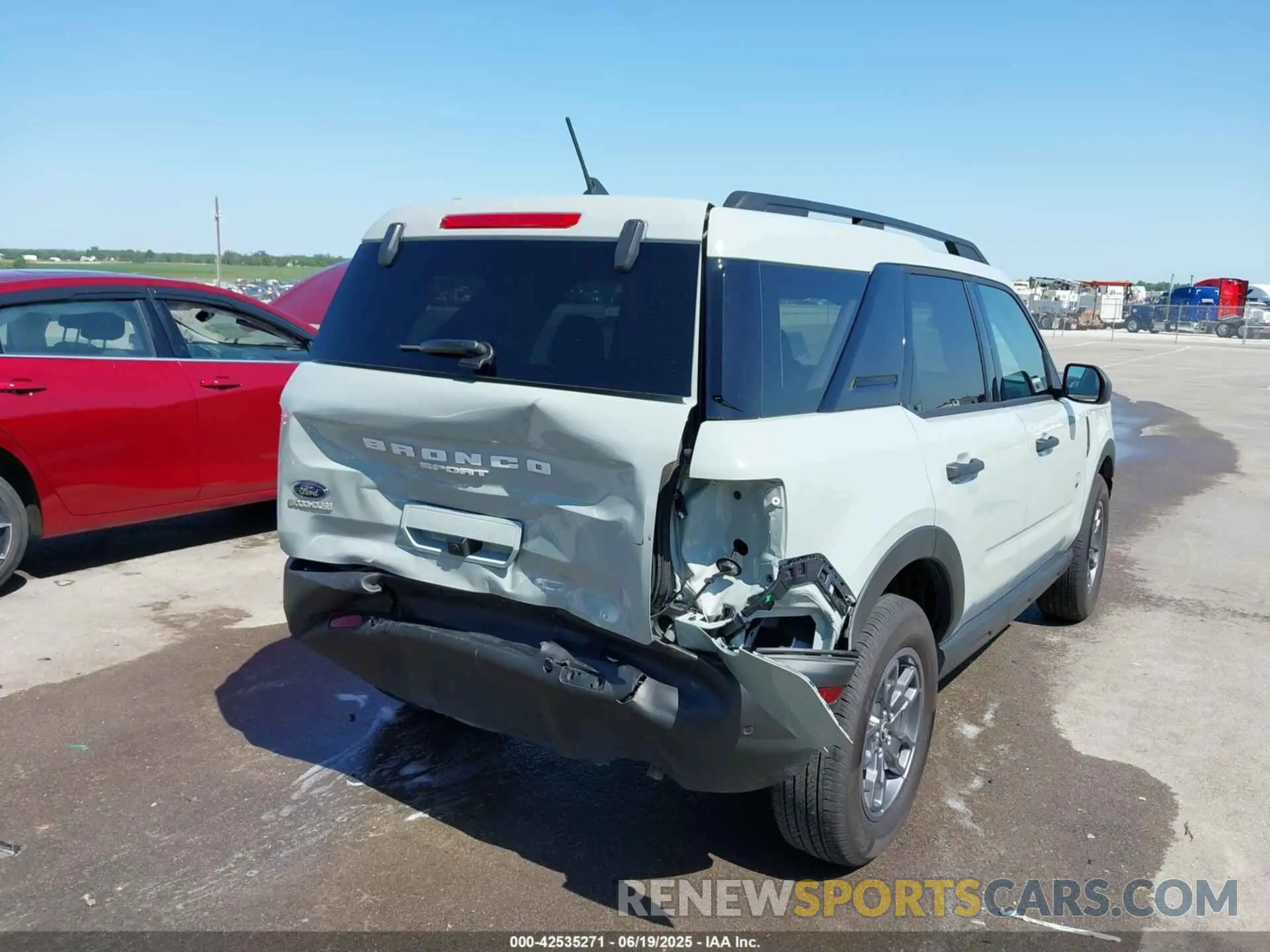 6 fotografías del automóvil dañado 3FMCR9B63RRF47586 FORD BRONCO SPORT 2024