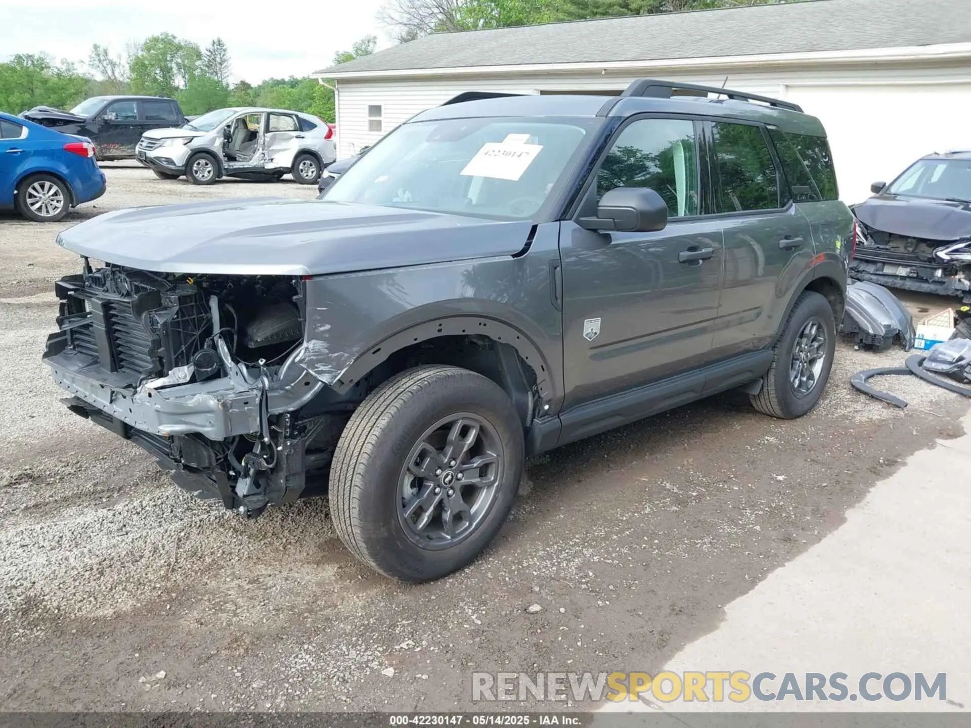 2 fotografías del automóvil dañado 3FMCR9B63RRF51086 FORD BRONCO SPORT 2024
