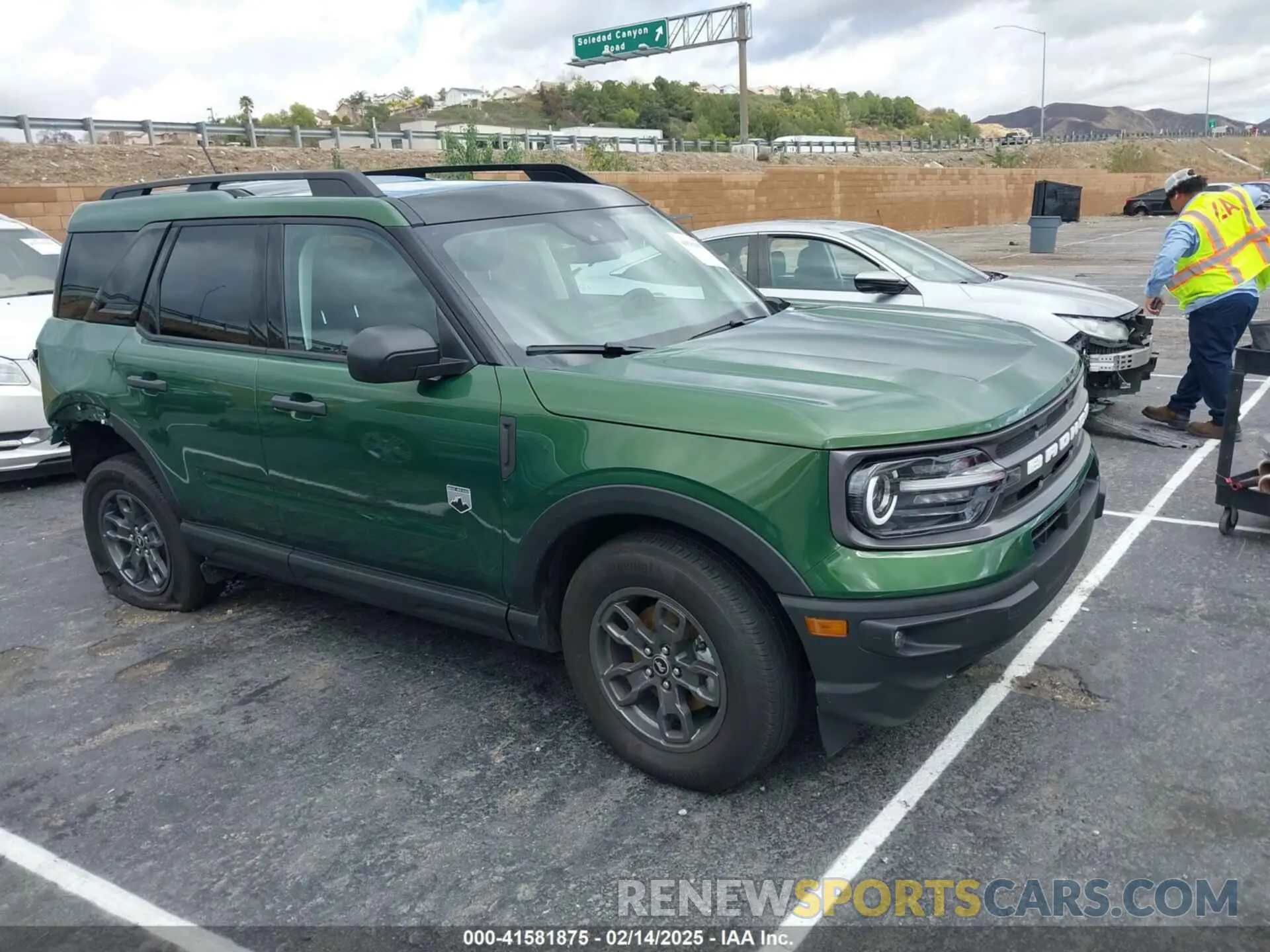 1 fotografías del automóvil dañado 3FMCR9B64RRF63876 FORD BRONCO SPORT 2024