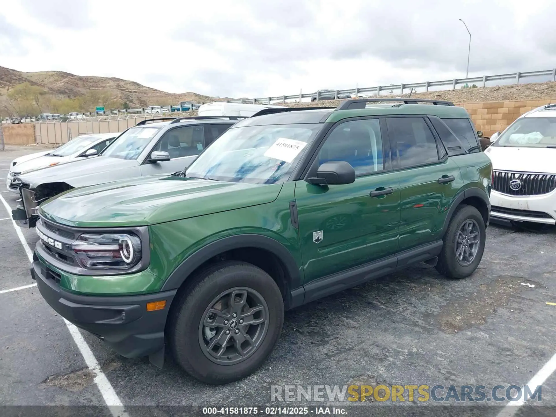 2 fotografías del automóvil dañado 3FMCR9B64RRF63876 FORD BRONCO SPORT 2024