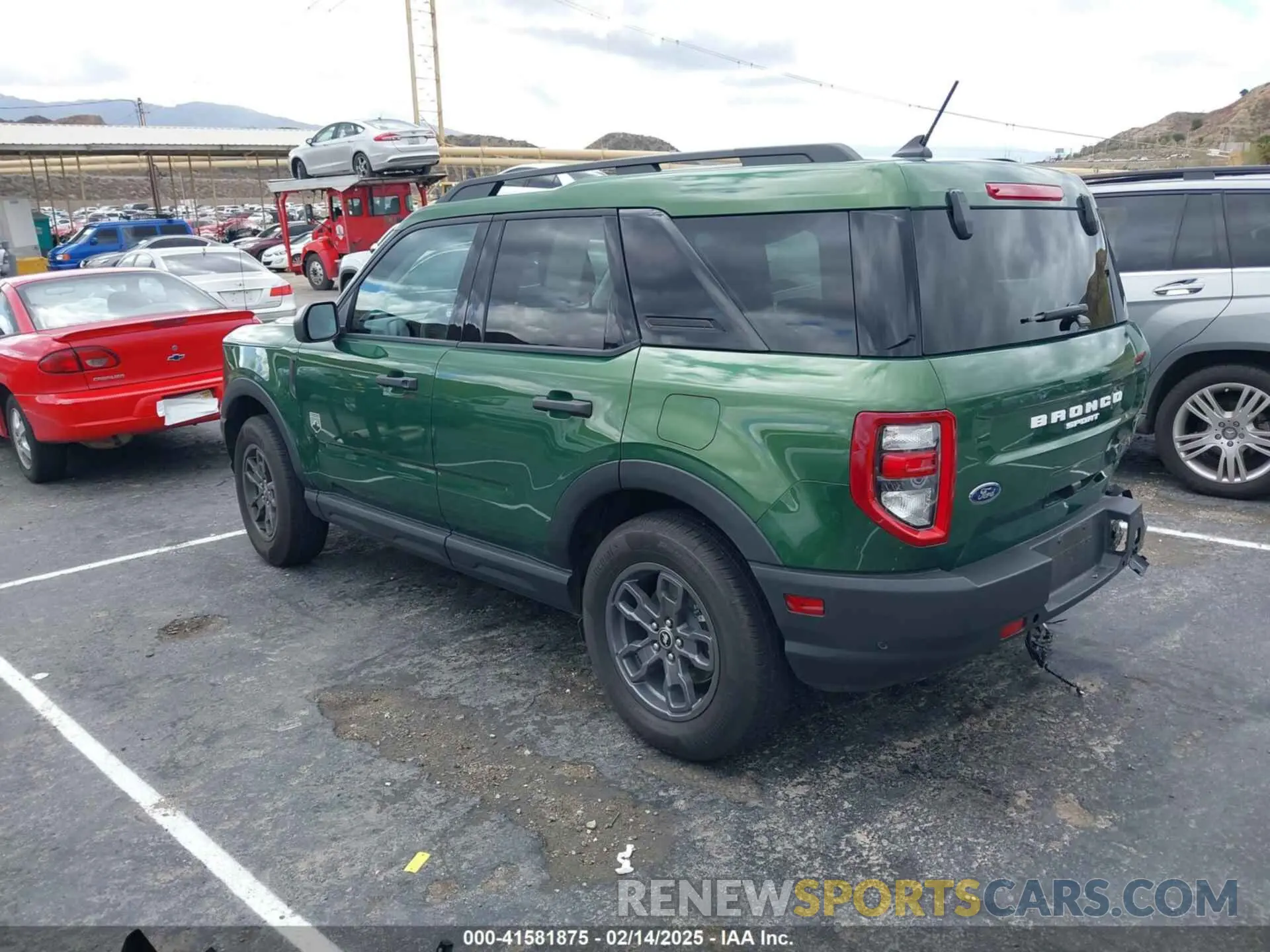 3 fotografías del automóvil dañado 3FMCR9B64RRF63876 FORD BRONCO SPORT 2024