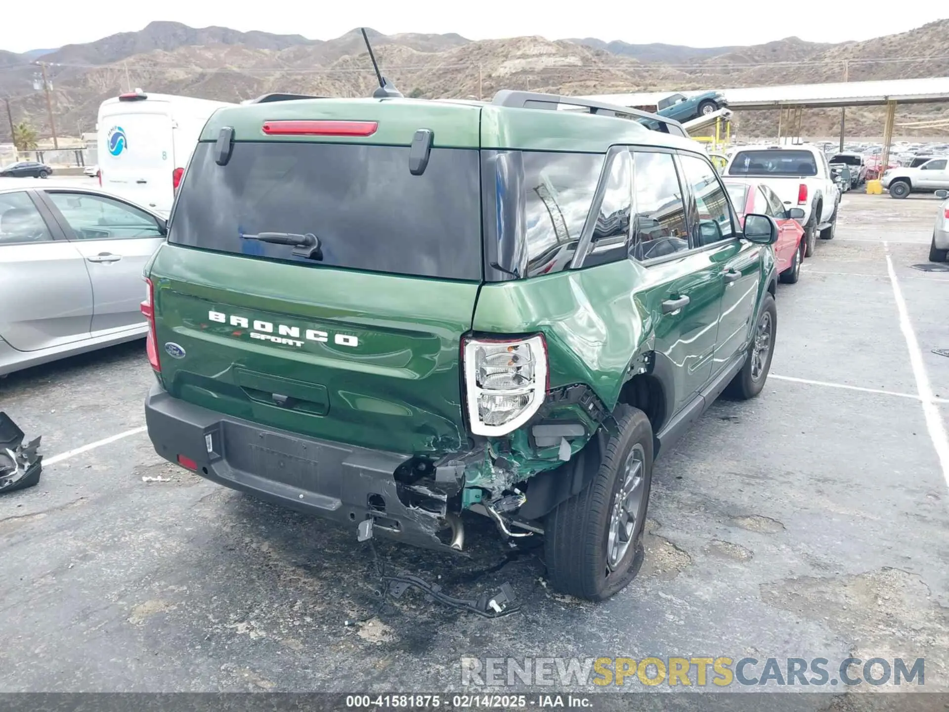 4 fotografías del automóvil dañado 3FMCR9B64RRF63876 FORD BRONCO SPORT 2024