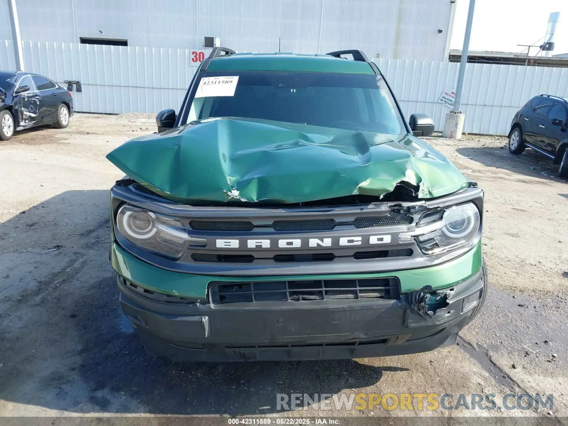 6 fotografías del automóvil dañado 3FMCR9B65RRE36182 FORD BRONCO SPORT 2024