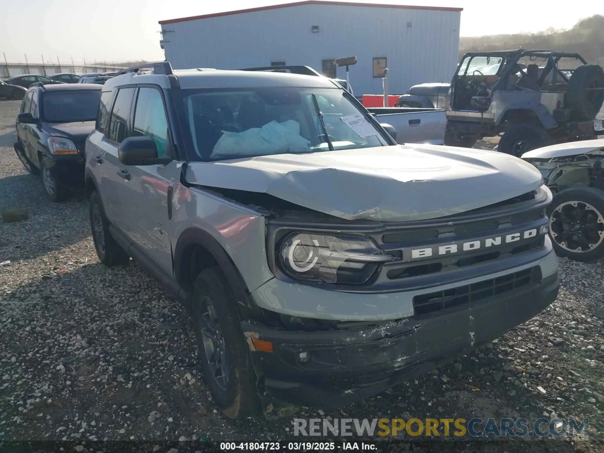 1 fotografías del automóvil dañado 3FMCR9B65RRE43228 FORD BRONCO SPORT 2024