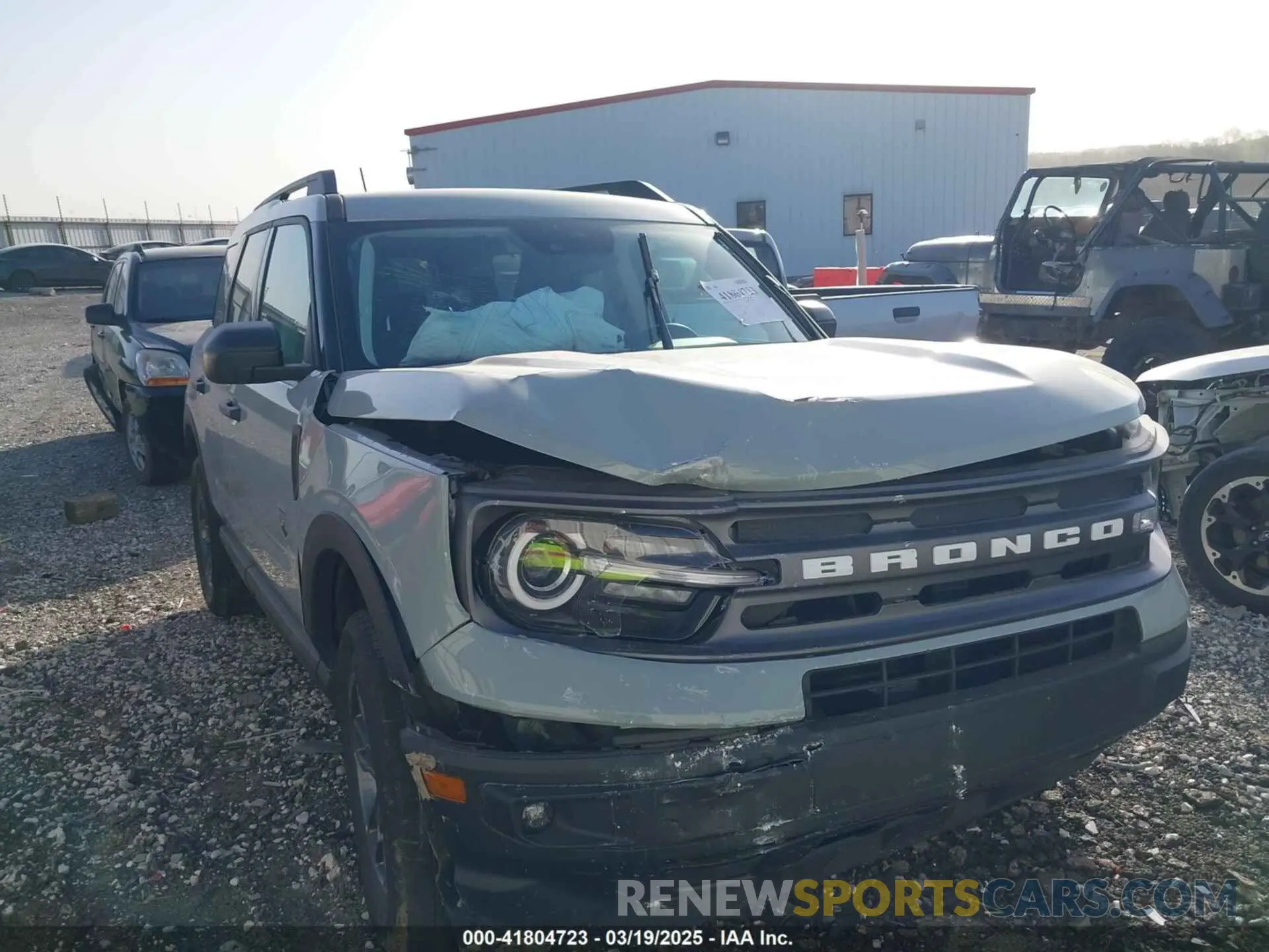 6 fotografías del automóvil dañado 3FMCR9B65RRE43228 FORD BRONCO SPORT 2024
