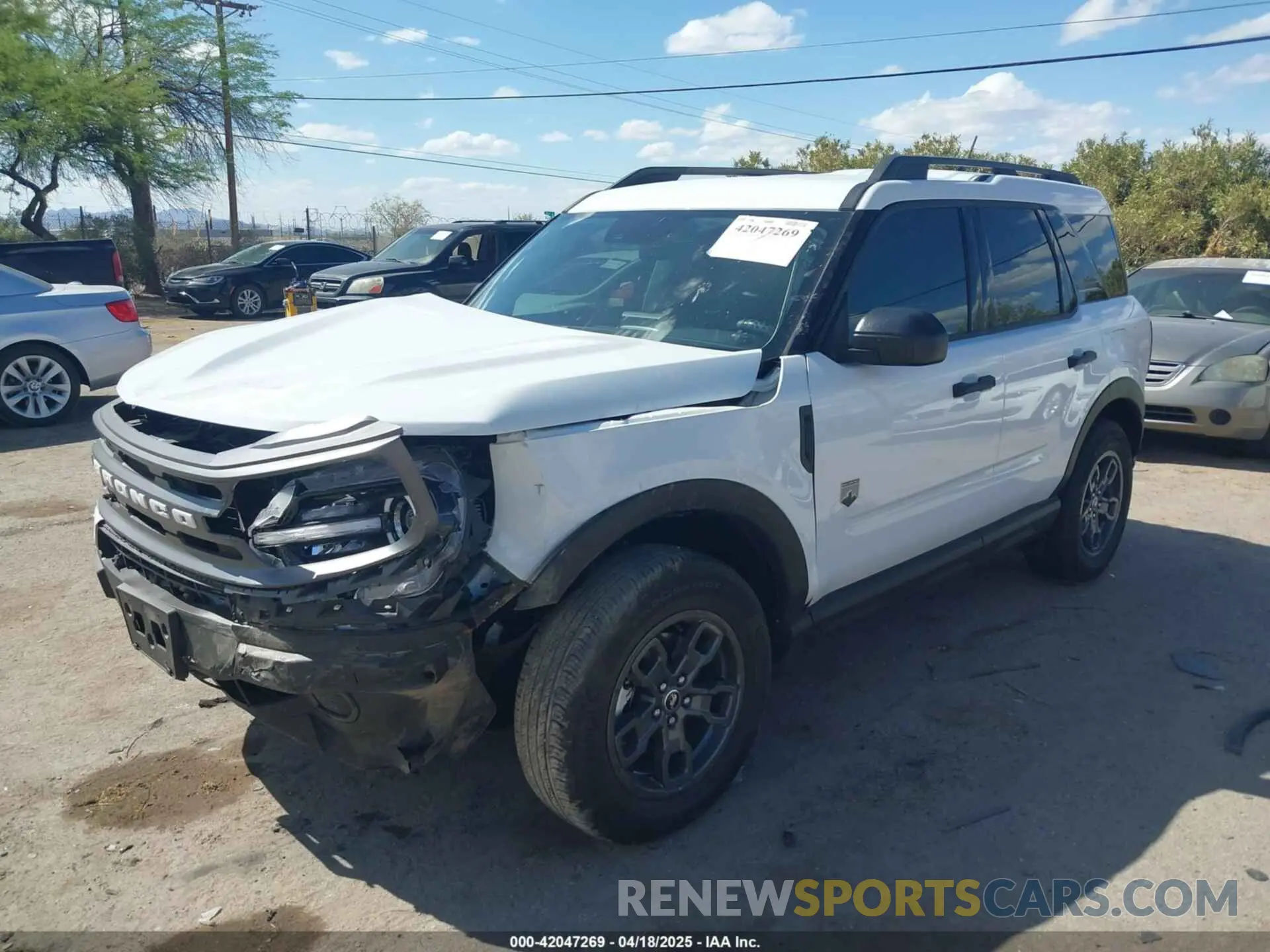 2 fotografías del automóvil dañado 3FMCR9B69RRF50248 FORD BRONCO SPORT 2024