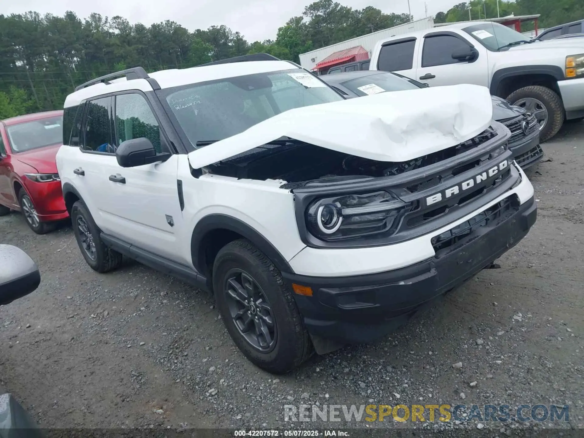 1 fotografías del automóvil dañado 3FMCR9B6XRRE38574 FORD BRONCO SPORT 2024