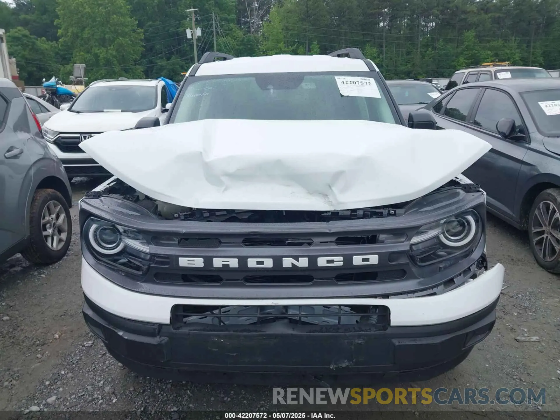 12 fotografías del automóvil dañado 3FMCR9B6XRRE38574 FORD BRONCO SPORT 2024