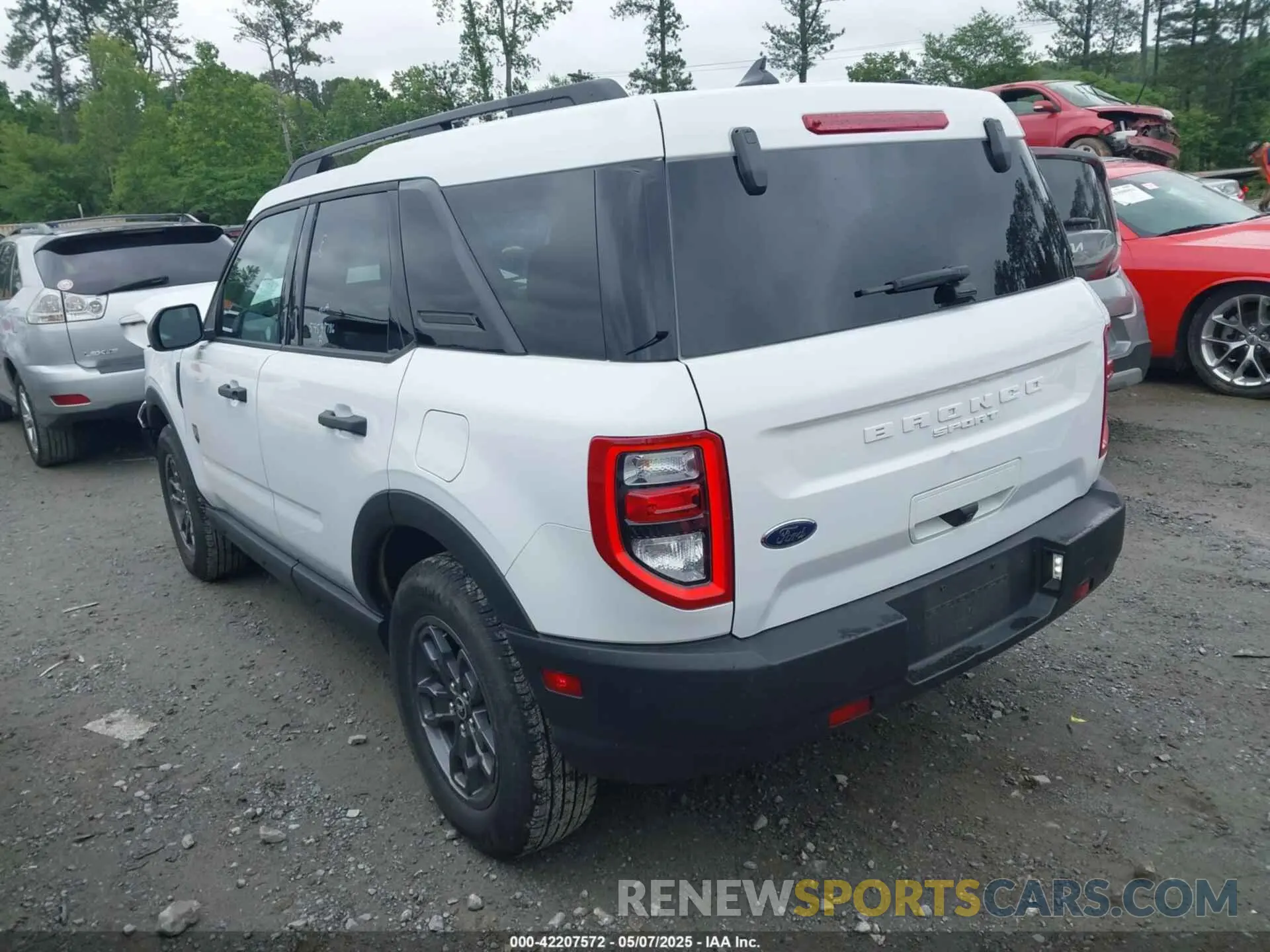 3 fotografías del automóvil dañado 3FMCR9B6XRRE38574 FORD BRONCO SPORT 2024