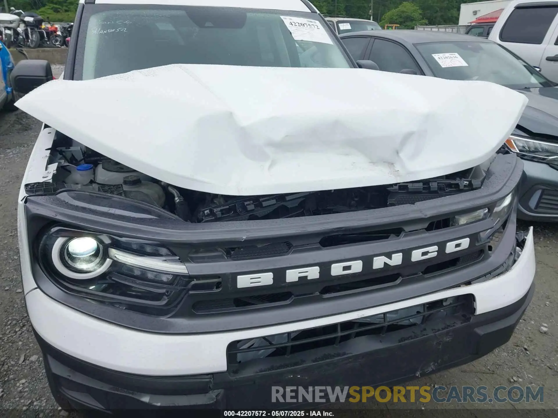6 fotografías del automóvil dañado 3FMCR9B6XRRE38574 FORD BRONCO SPORT 2024