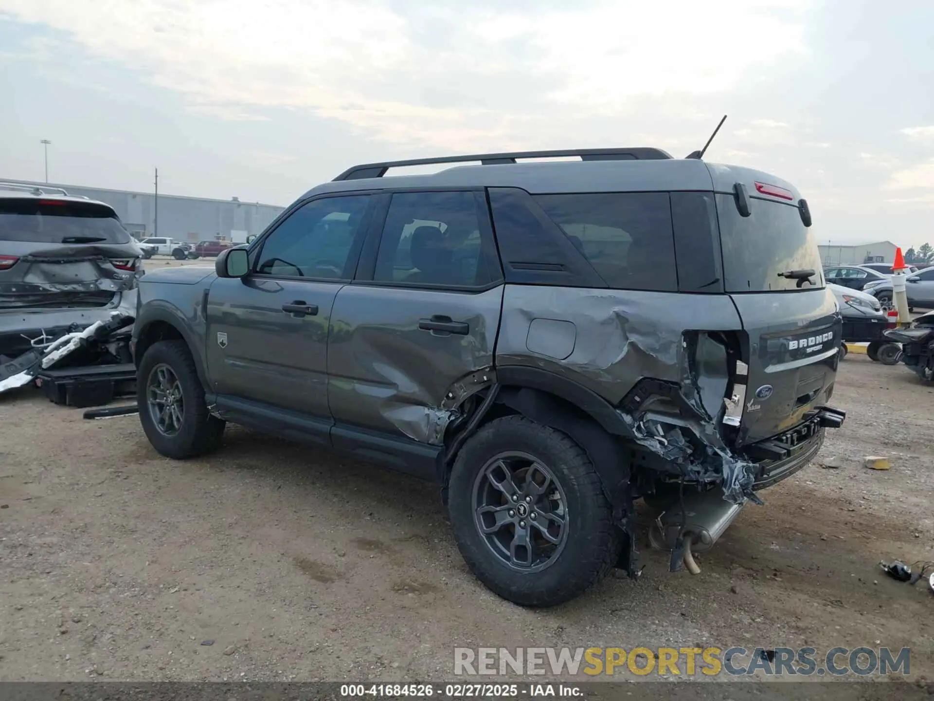 3 fotografías del automóvil dañado 3FMCR9B6XRRE93526 FORD BRONCO SPORT 2024