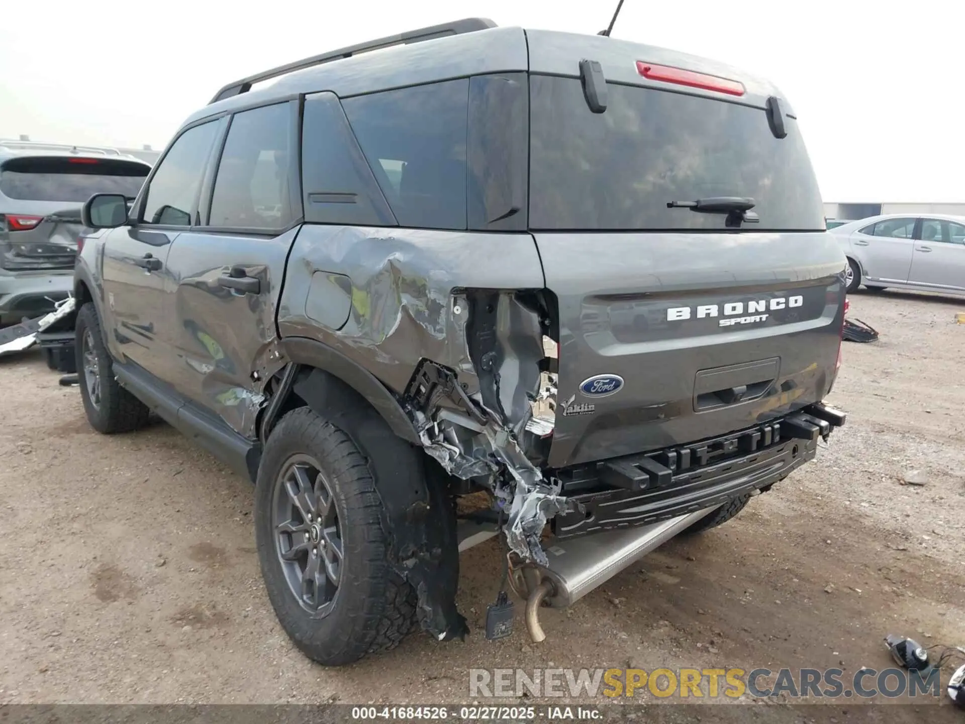 6 fotografías del automóvil dañado 3FMCR9B6XRRE93526 FORD BRONCO SPORT 2024
