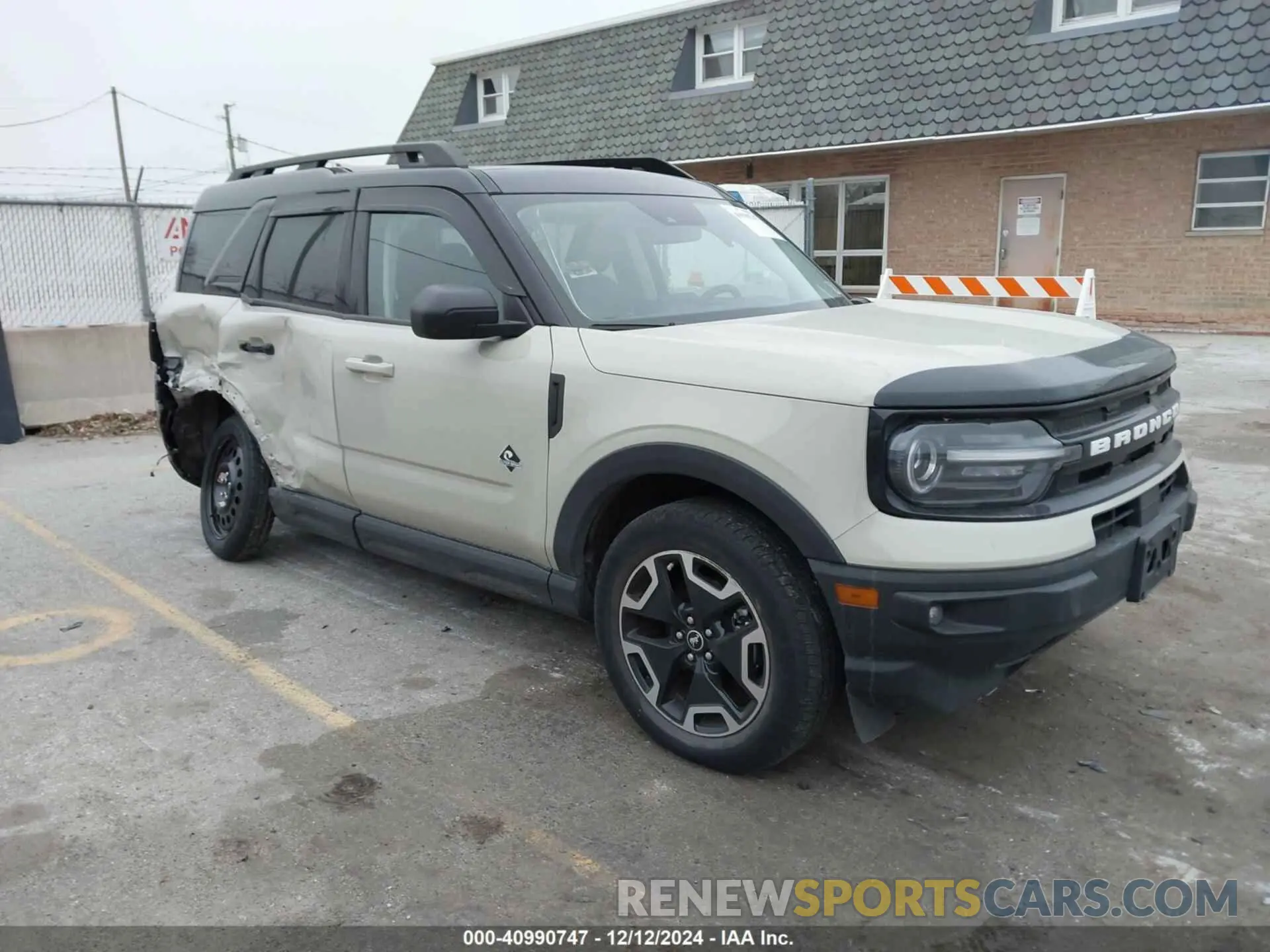 1 fotografías del automóvil dañado 3FMCR9C62RRE04322 FORD BRONCO SPORT 2024